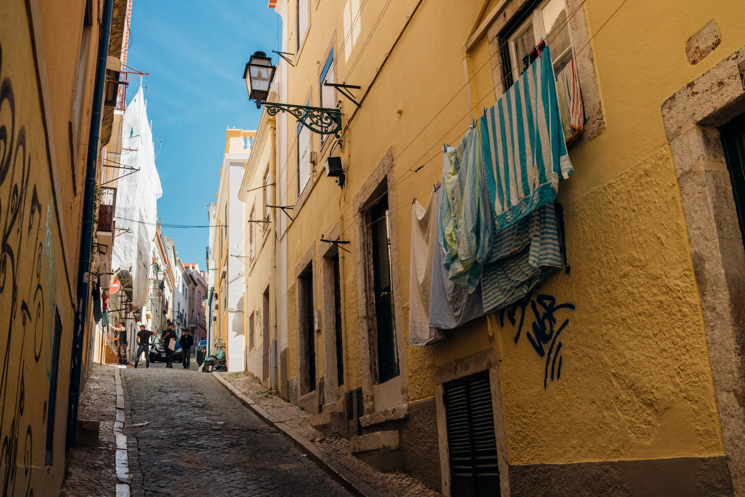 The hills of Lisbon