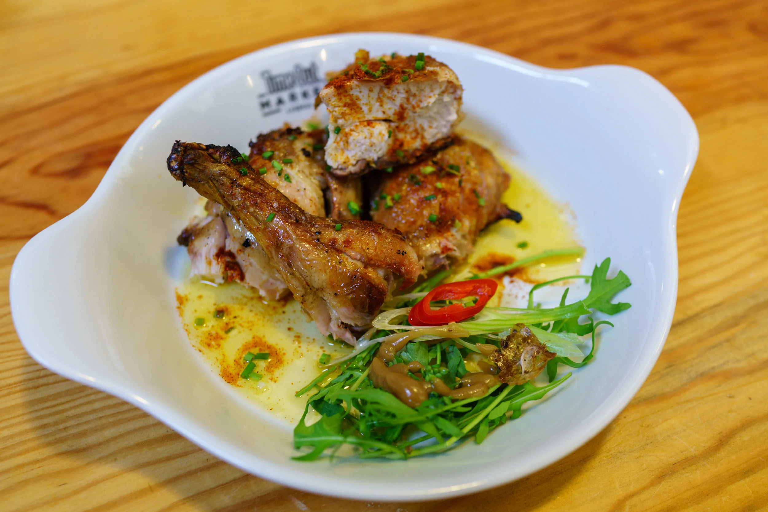 Piri-piri Chicken at Miguel Laffan's outpost at Lisbon's Time Out Market
