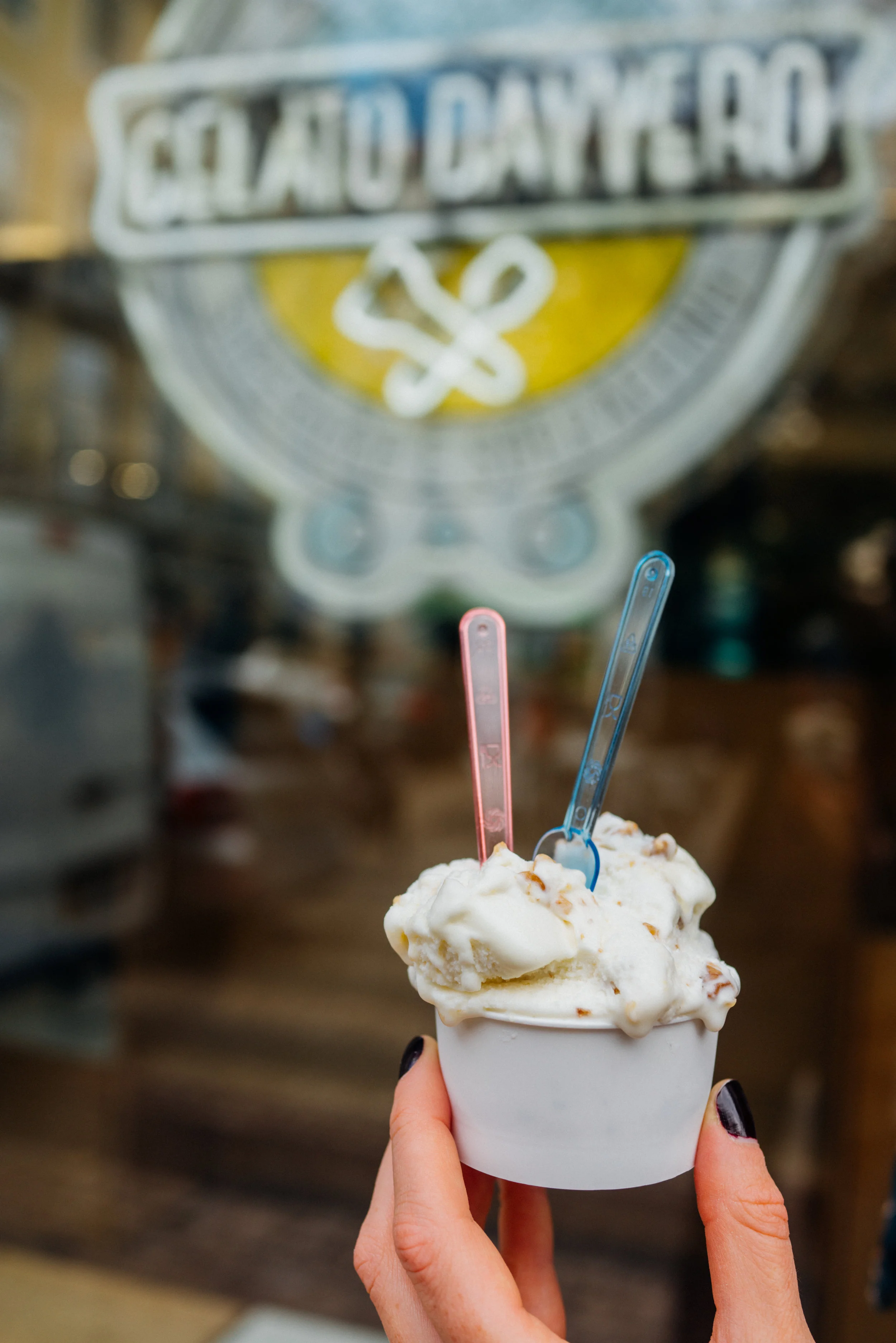 A gelato at Gelato Davvero