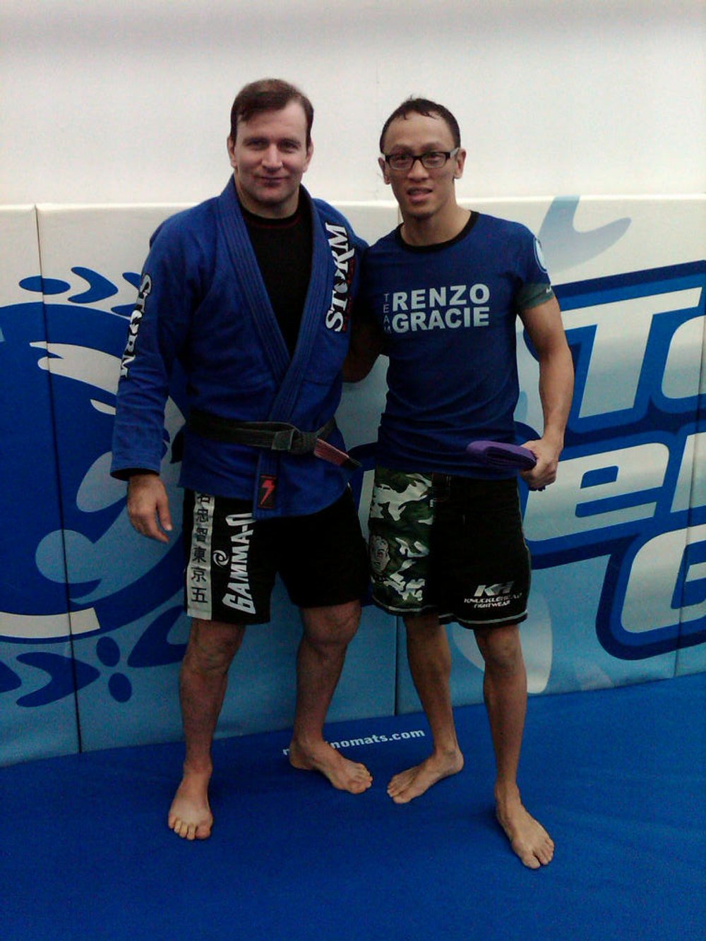 Promoted to Purple belt by John Danaher