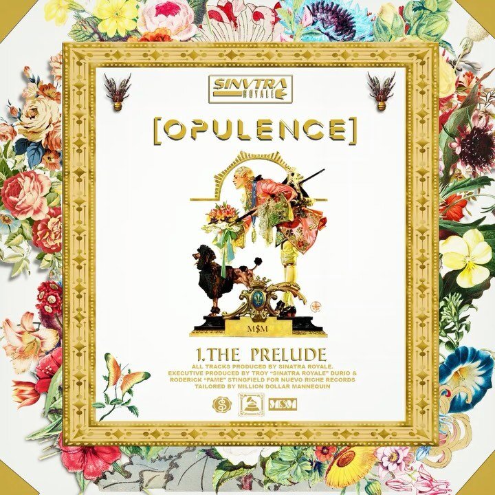May this be the soundtrack to your success ~ @sinatraroyale #Opulence &bull; A premium @nuevoricherecords presentation &bull; Produced, written, &amp; performed by #SinatraRoyale &bull; Tailored by @mdollarm (#Linkinbio) || #newmusic #Luxrap #highend