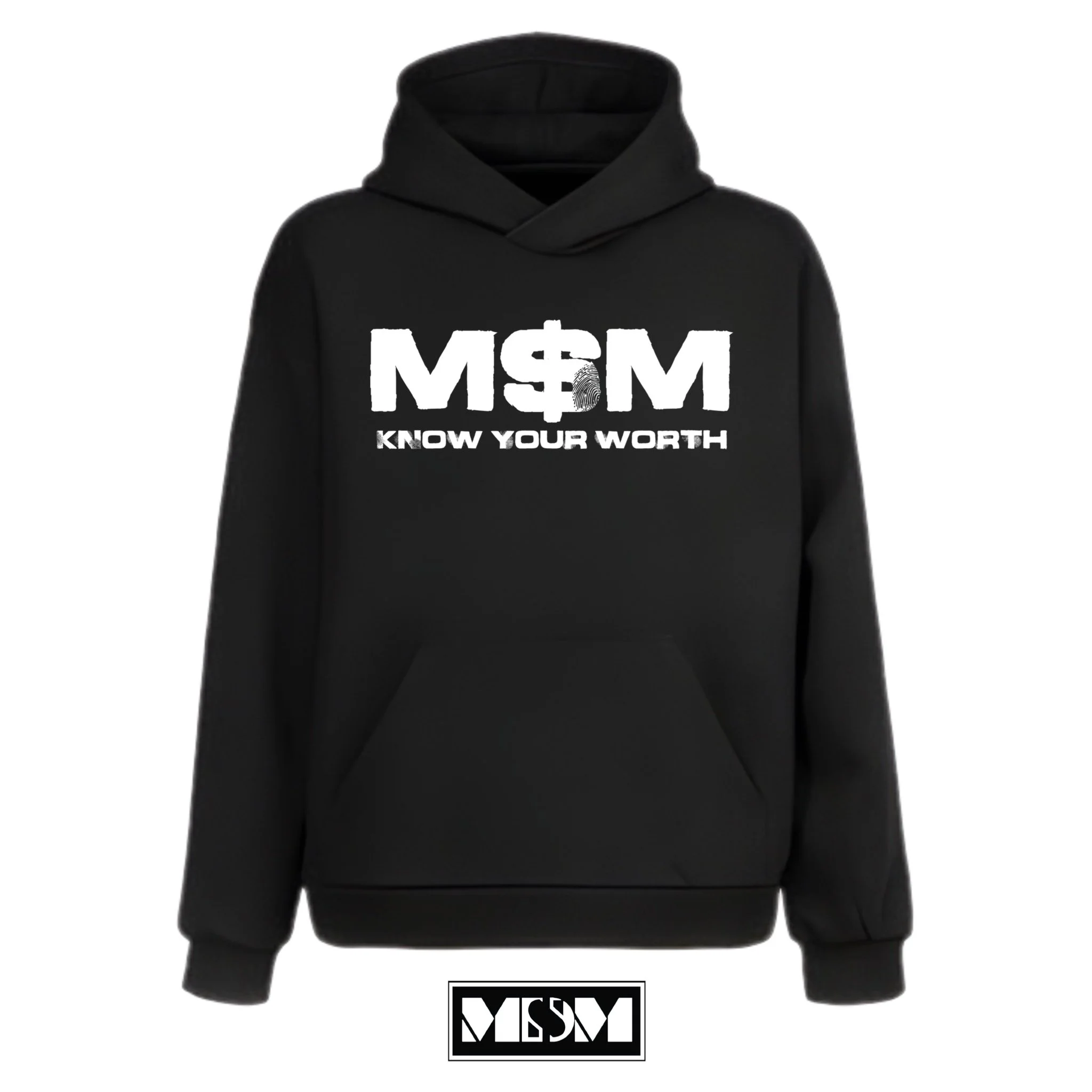 M$M "Thumbprint" Hoodie (Black)