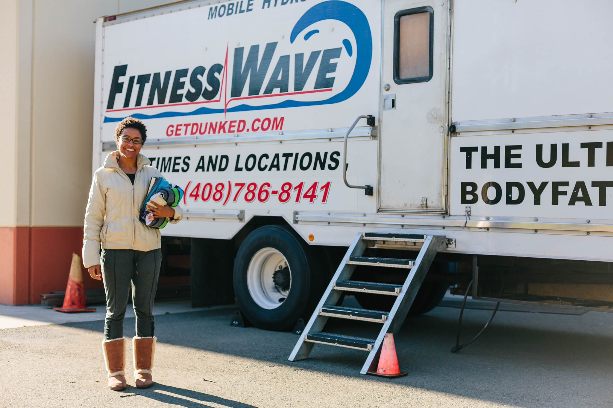 About to go in! We went with Fitness Wave for their mobile testing service and they were AMAZING! Highly recommend them. 