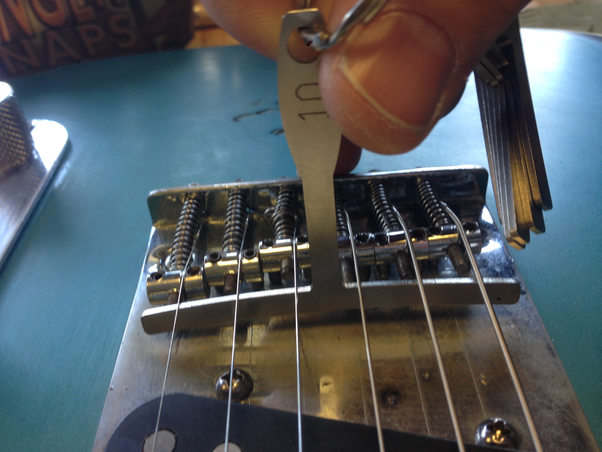 Saddles set to correct radius