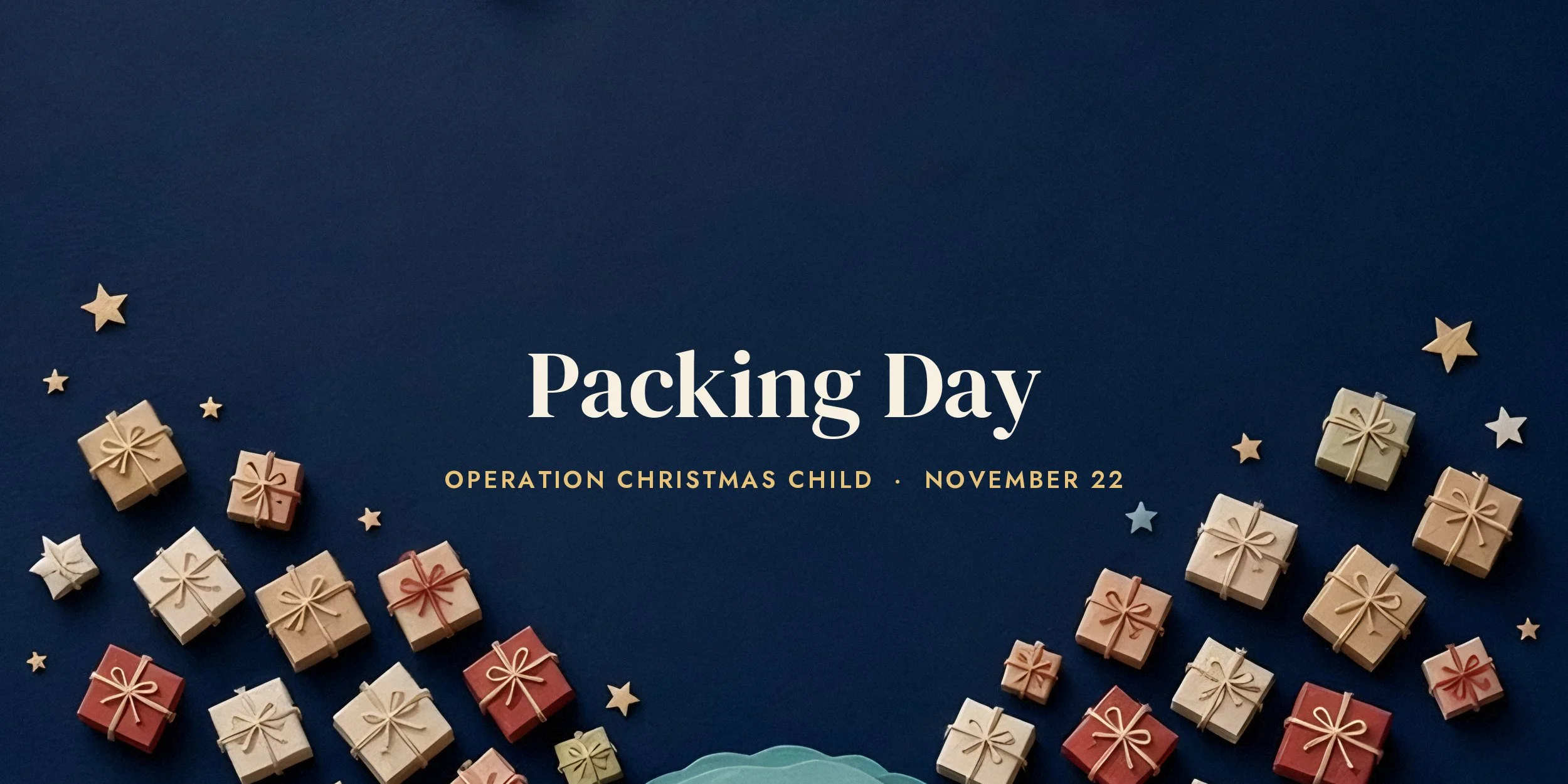 Operation Christmas Child Packing Day