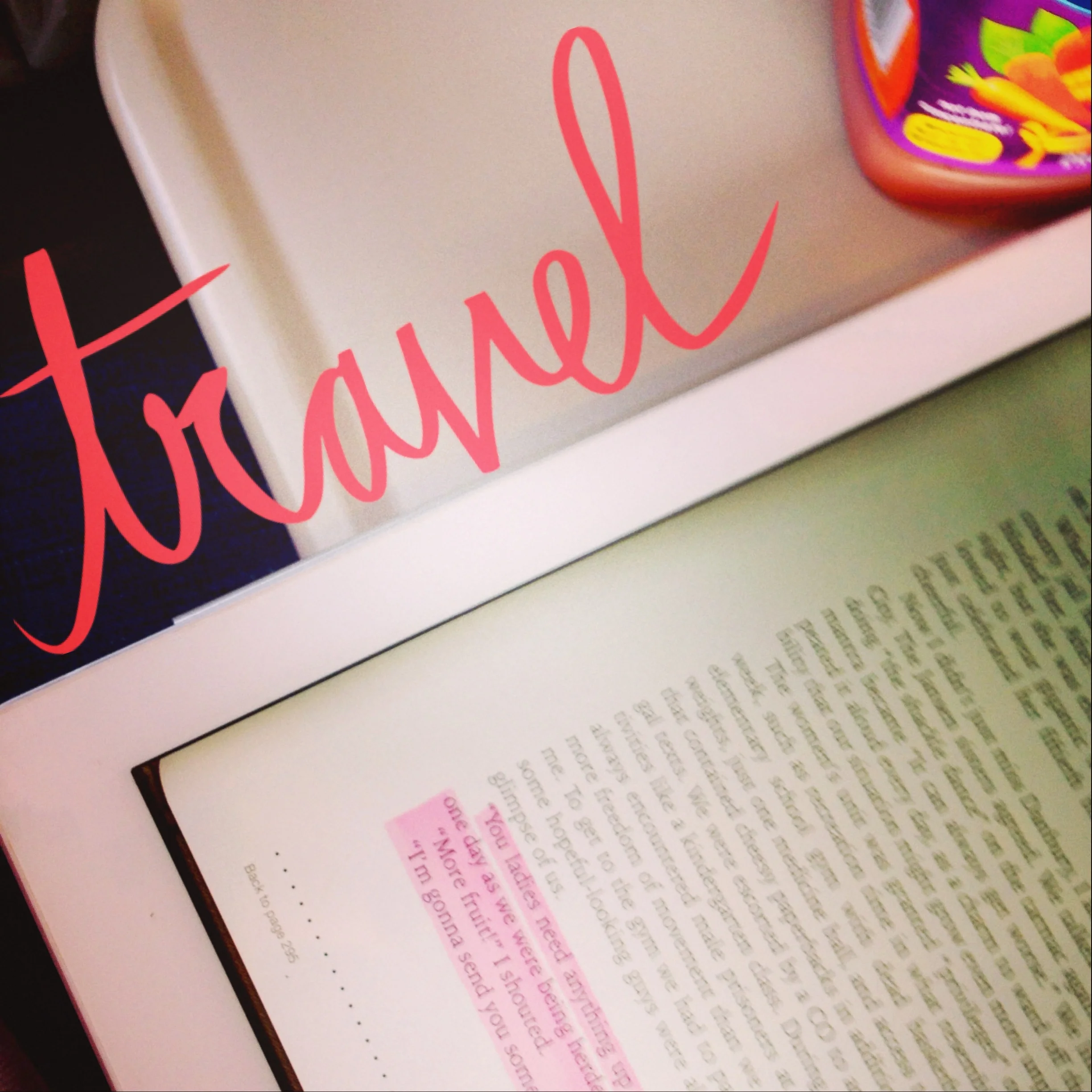 Blogging on the train. 