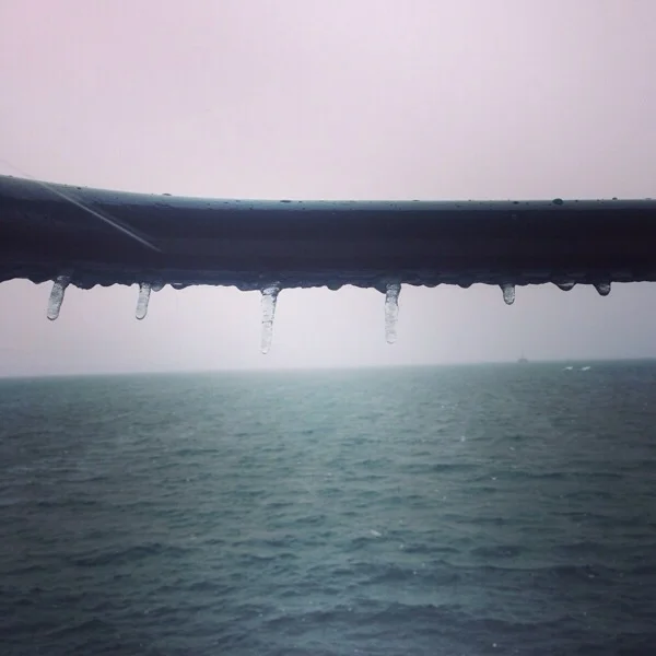 Mini icicles in August!
