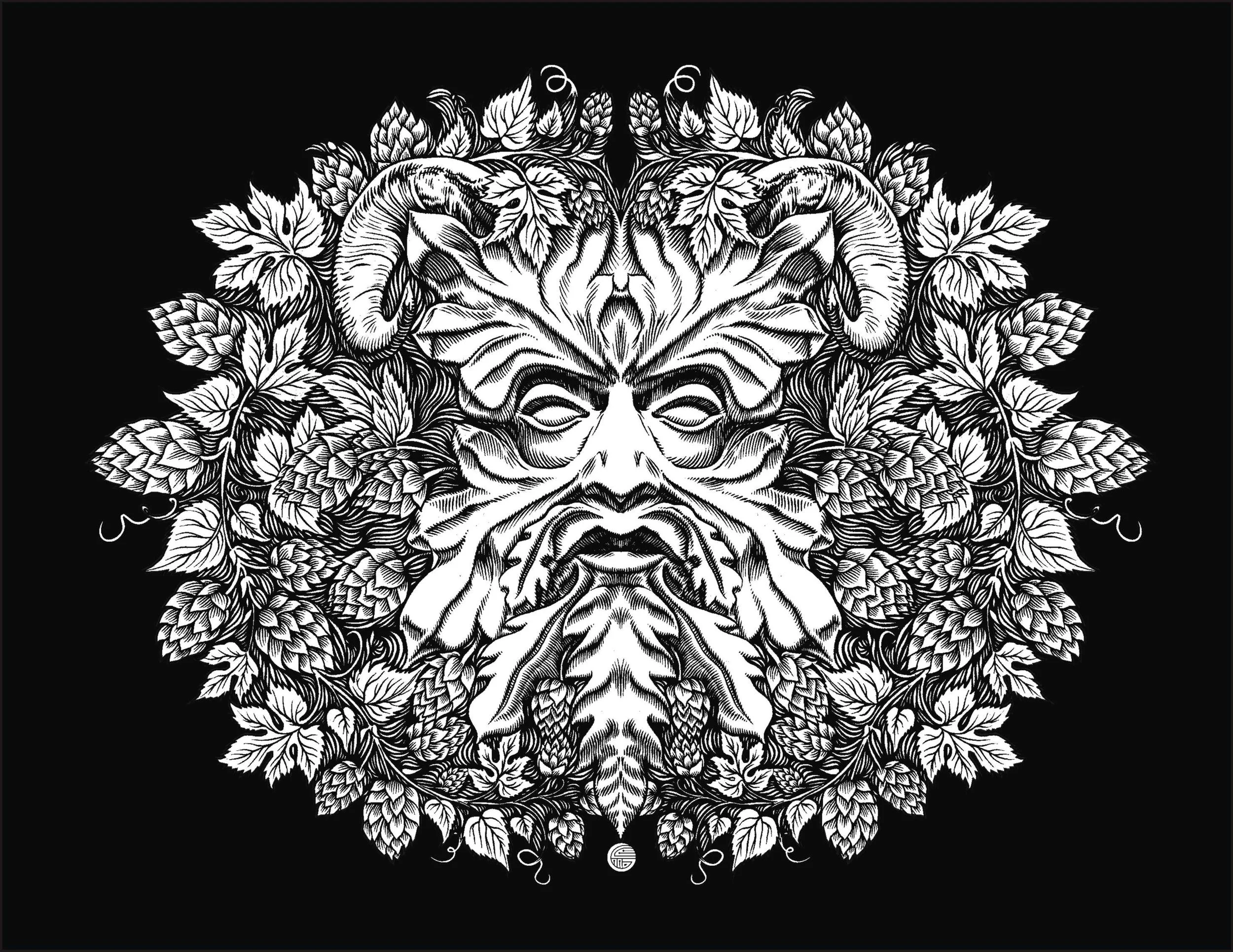 Artist: Glenno Smith - Young Henry's Green Man