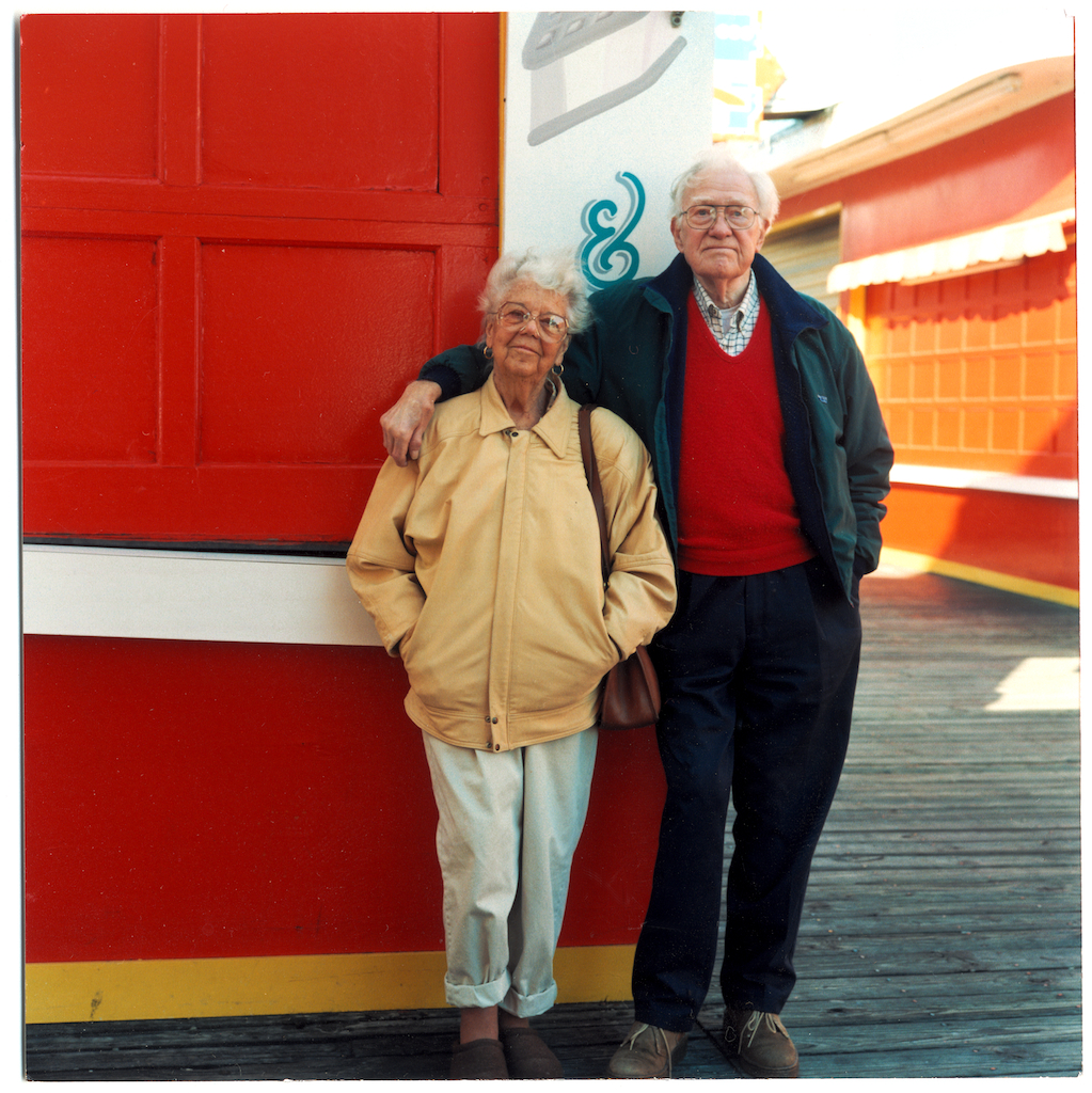 Parents on Seaside Heights Boardwalk