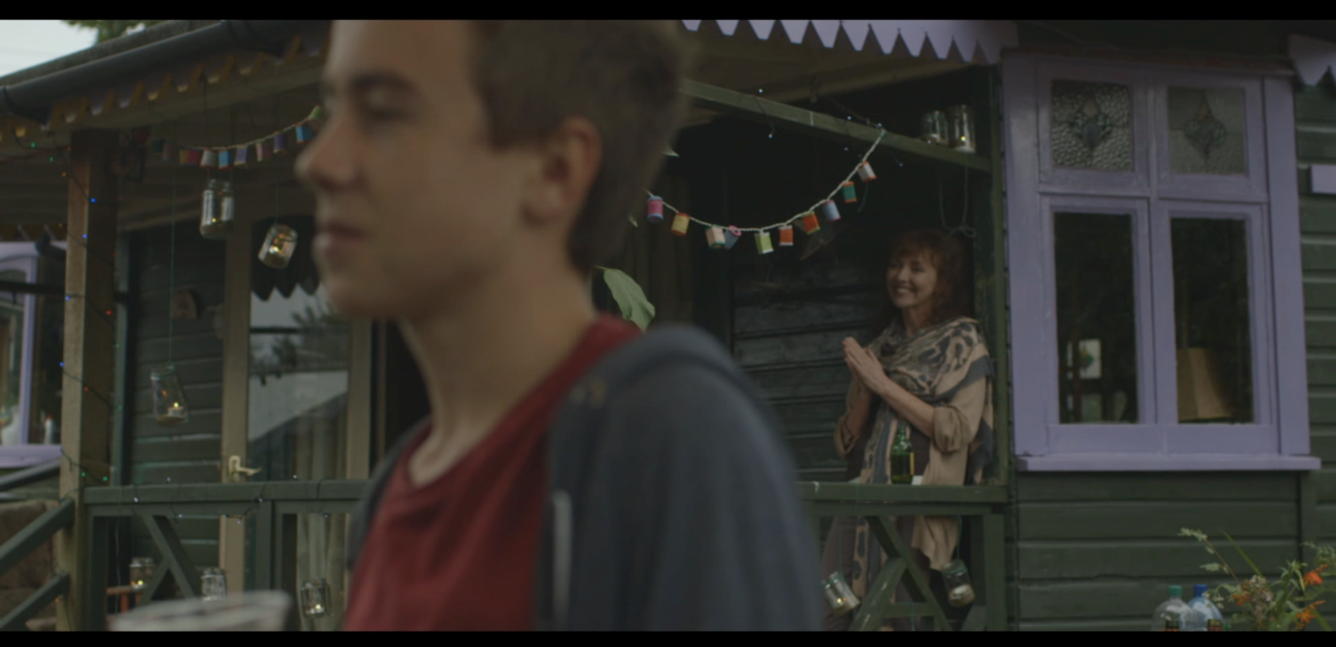Sam Davies as Josh and Melanie Walters as Bethan in Long Arm Films' High Tide. ©Long Arm Films 2014