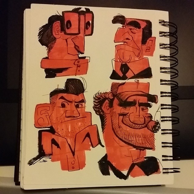 Here are a few more marker shape #sketches