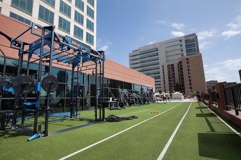 Outdoor fitness-gym-functional-training area