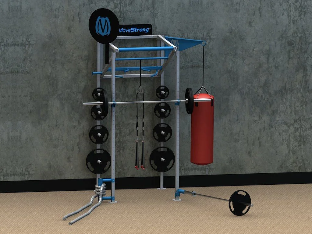 Wall FTS Single with J-hook Uprights