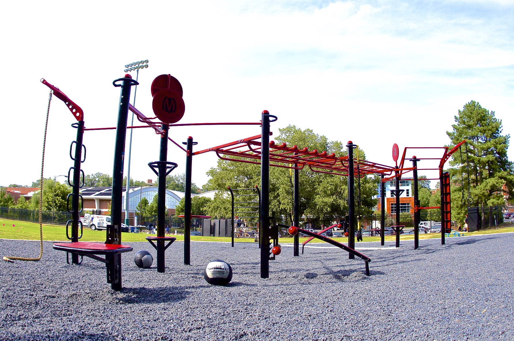 NC State MoveStrong Trex outdoor fitness