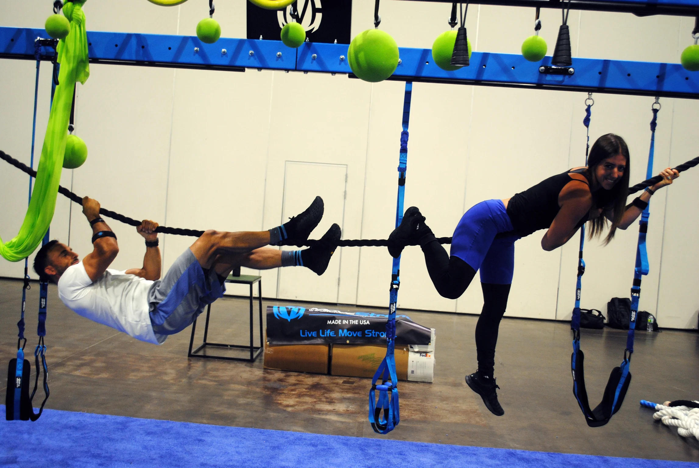 Horizontal Rope Climb MoveStrong