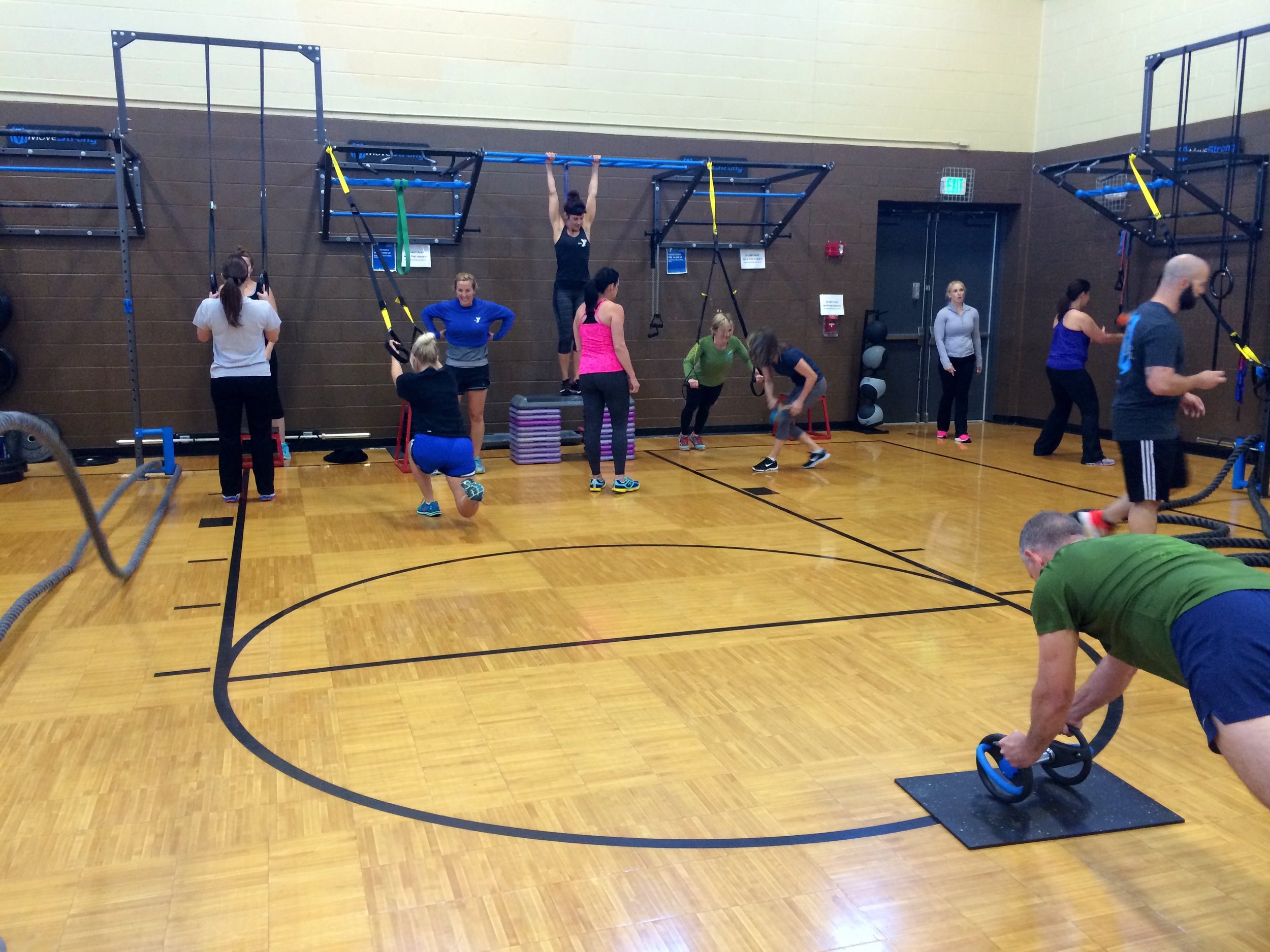 MoveStrong Group training workshop YMCA