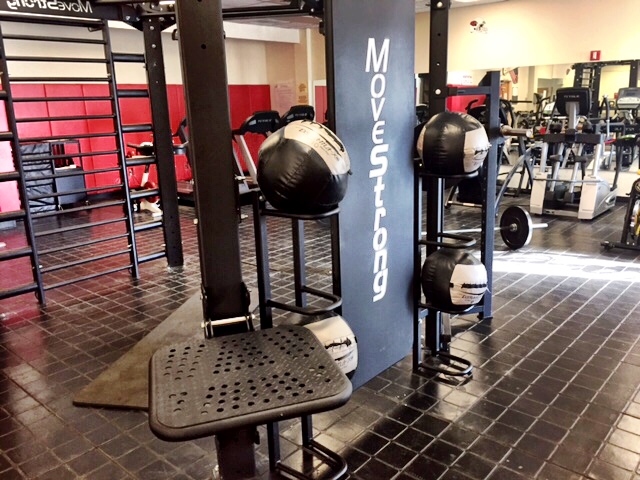 Medicine ball storage and throw Kick plate