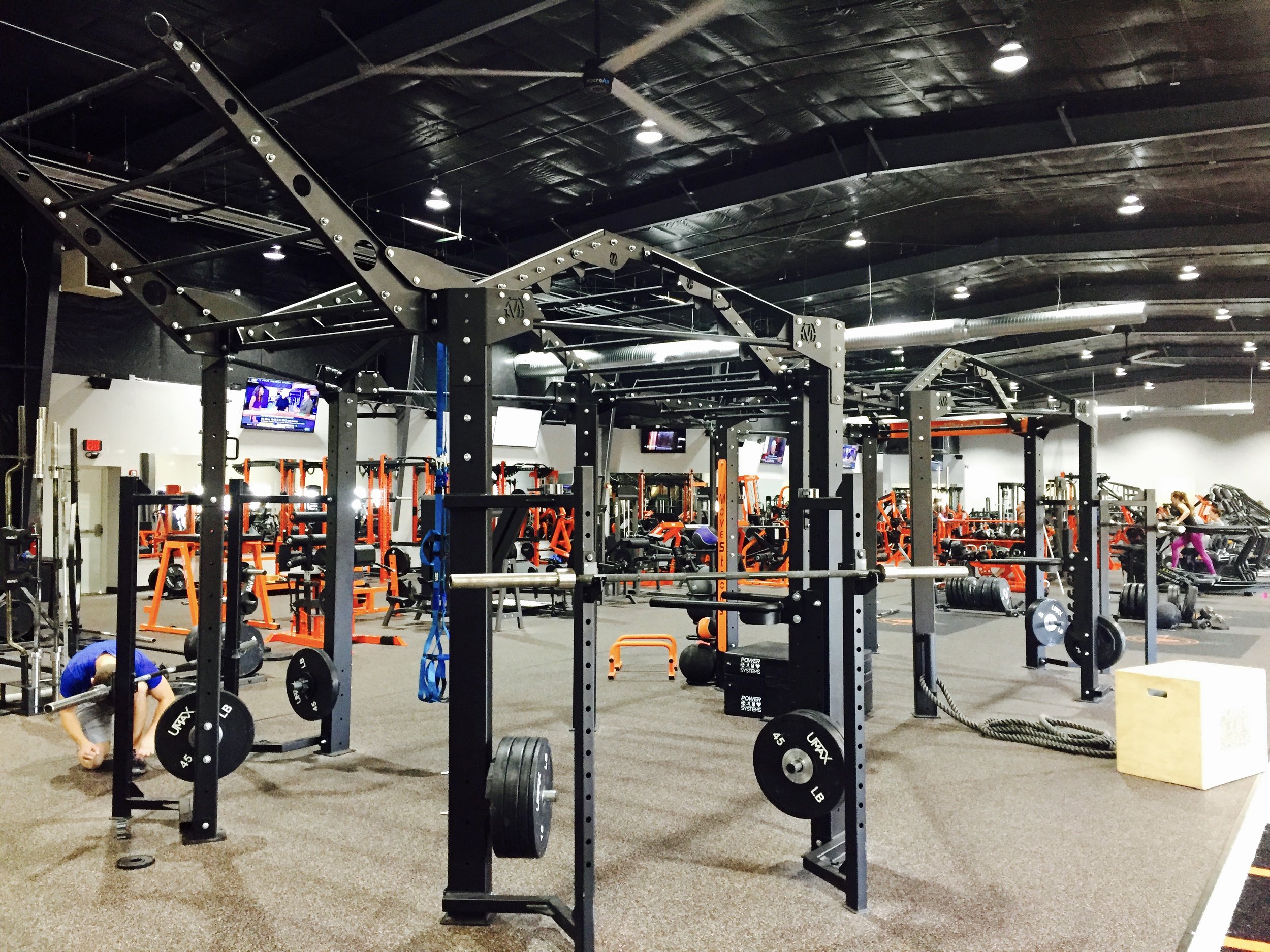 Additional squat stand stations