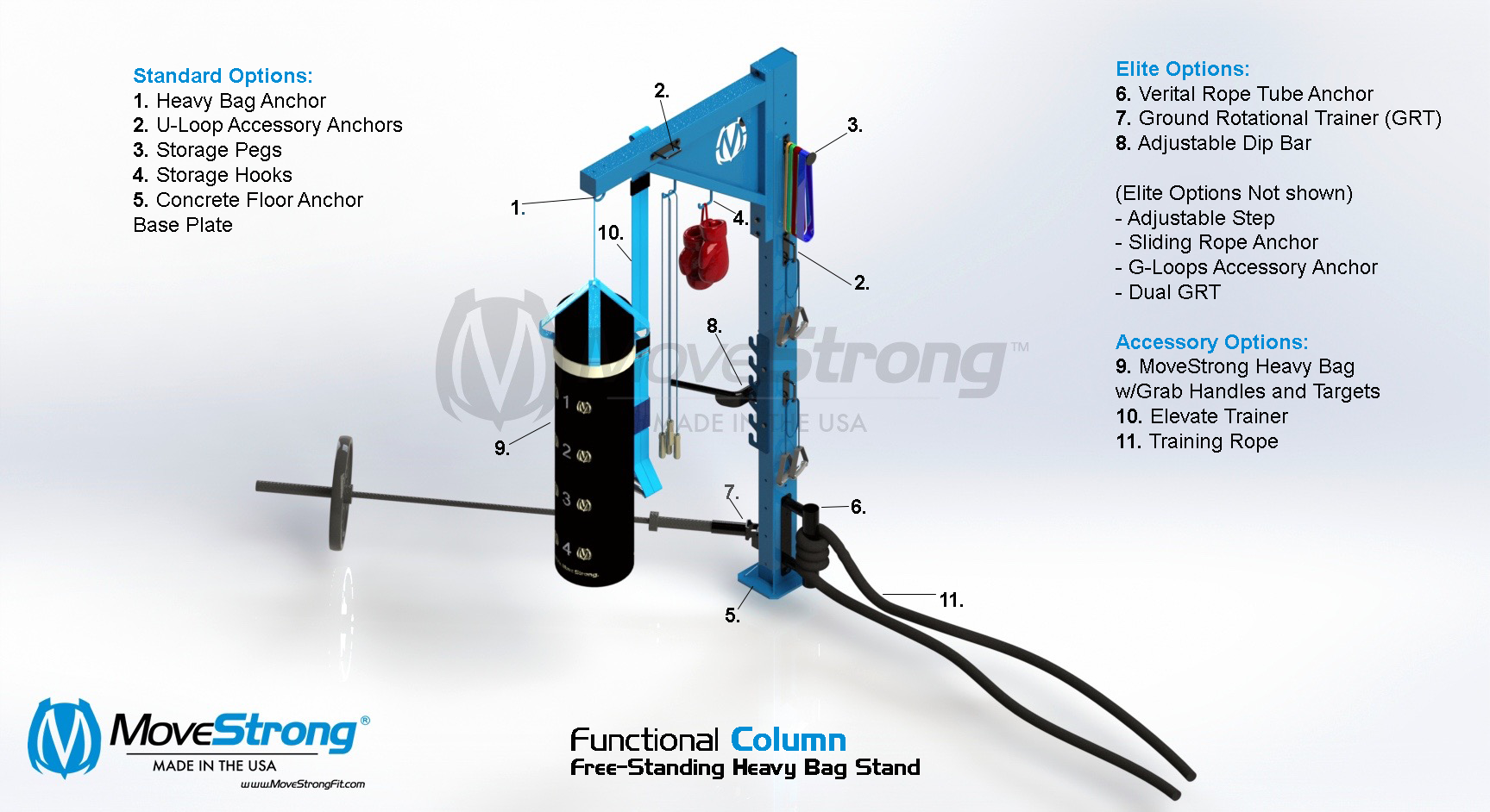 Functional Training Column Fightstrong Movestrong