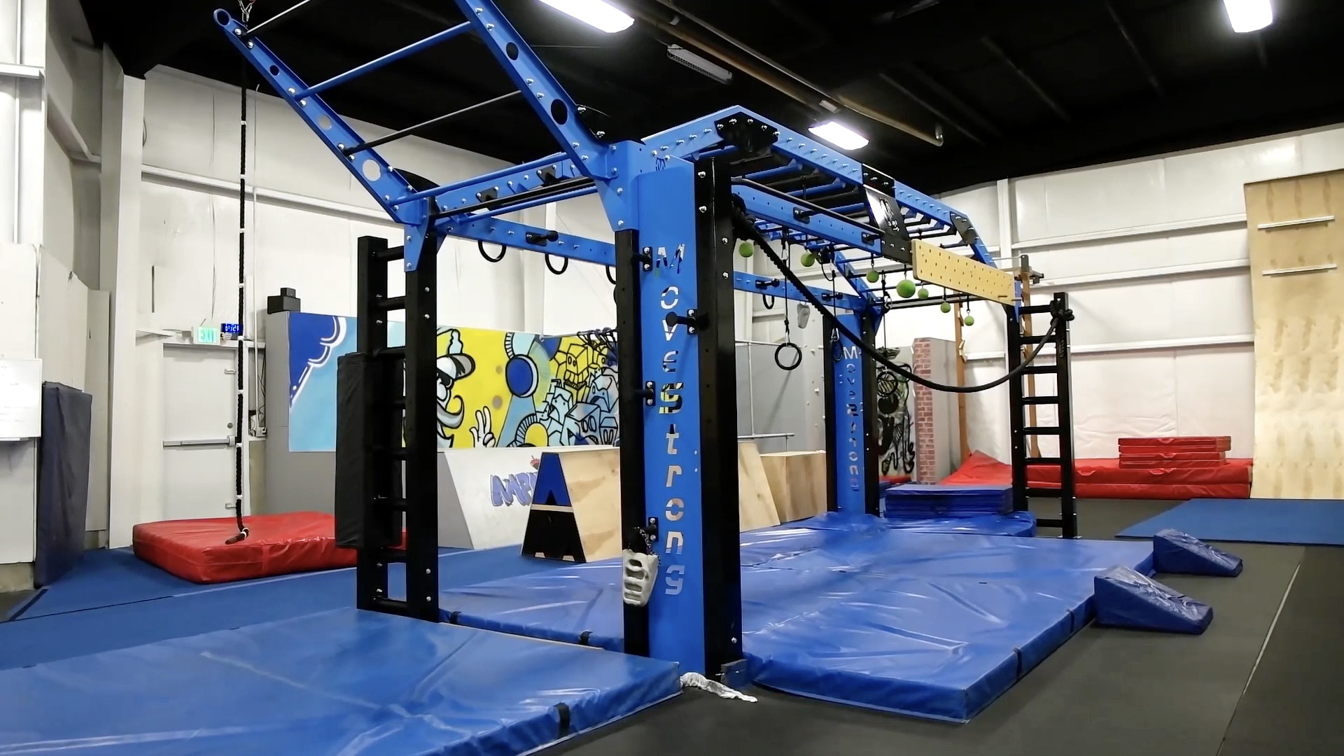 Copy of Ninja Warrior training facility with Movestrong Nova XL