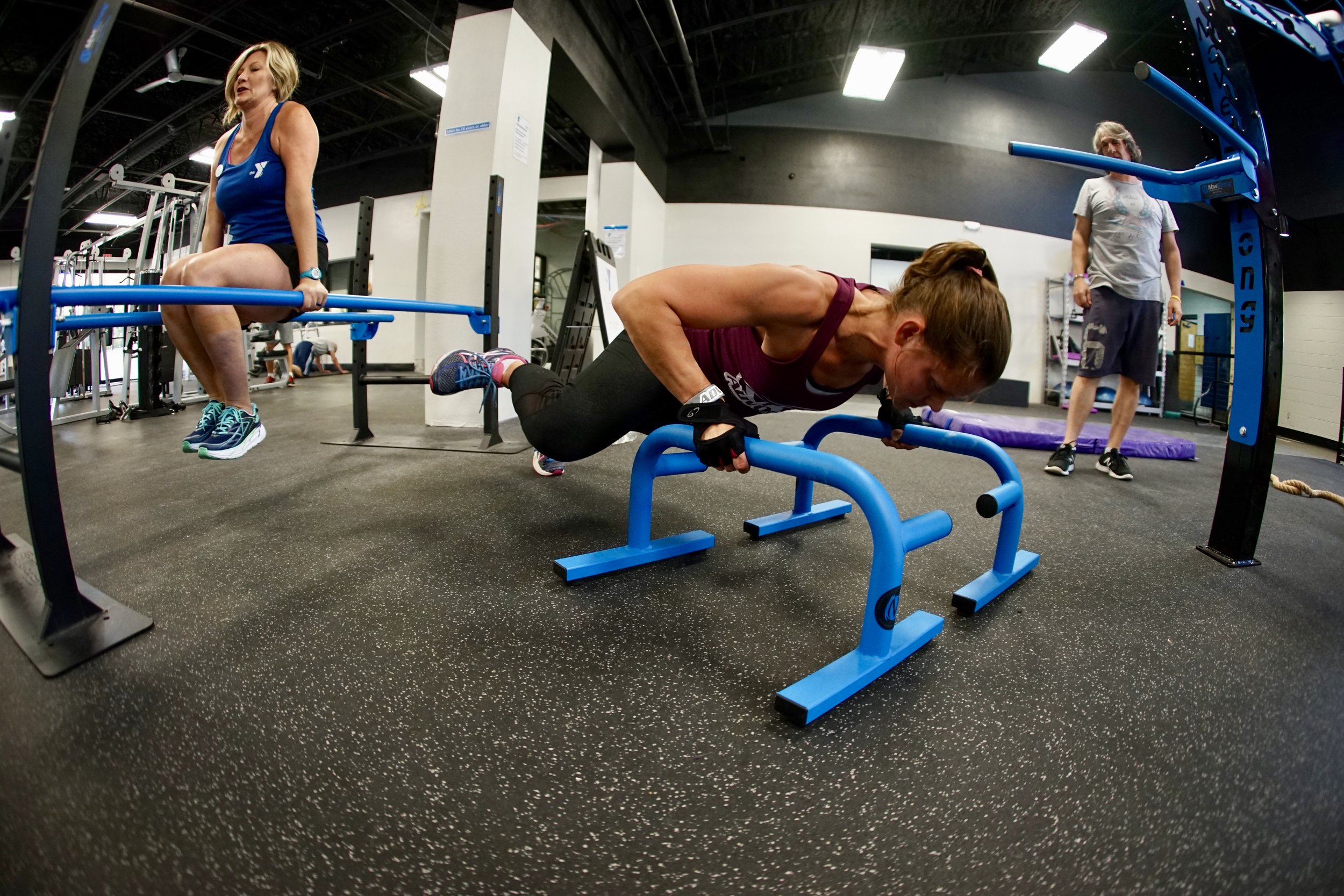 Spiderman push-up M3 bars