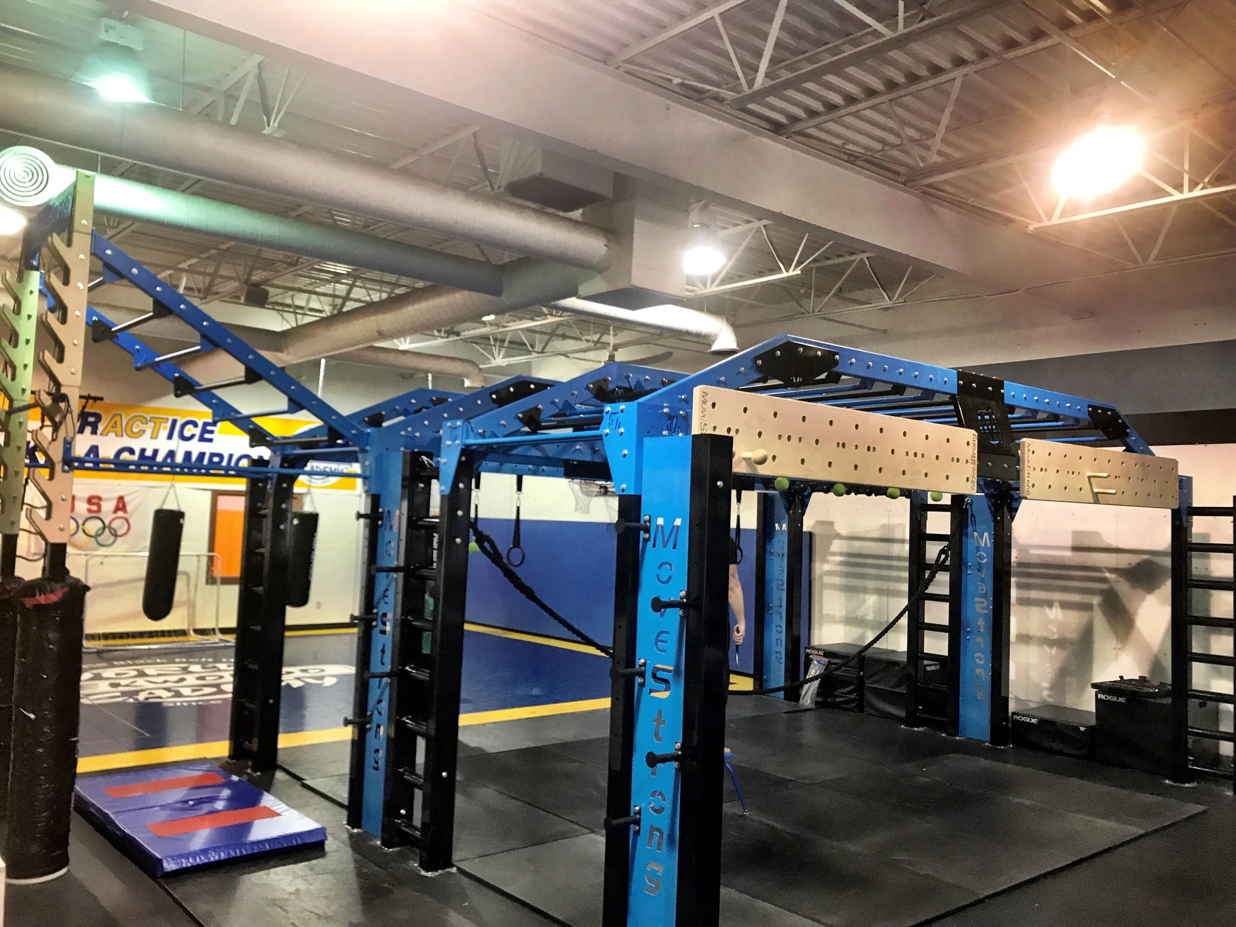 Ninja Warrior training area