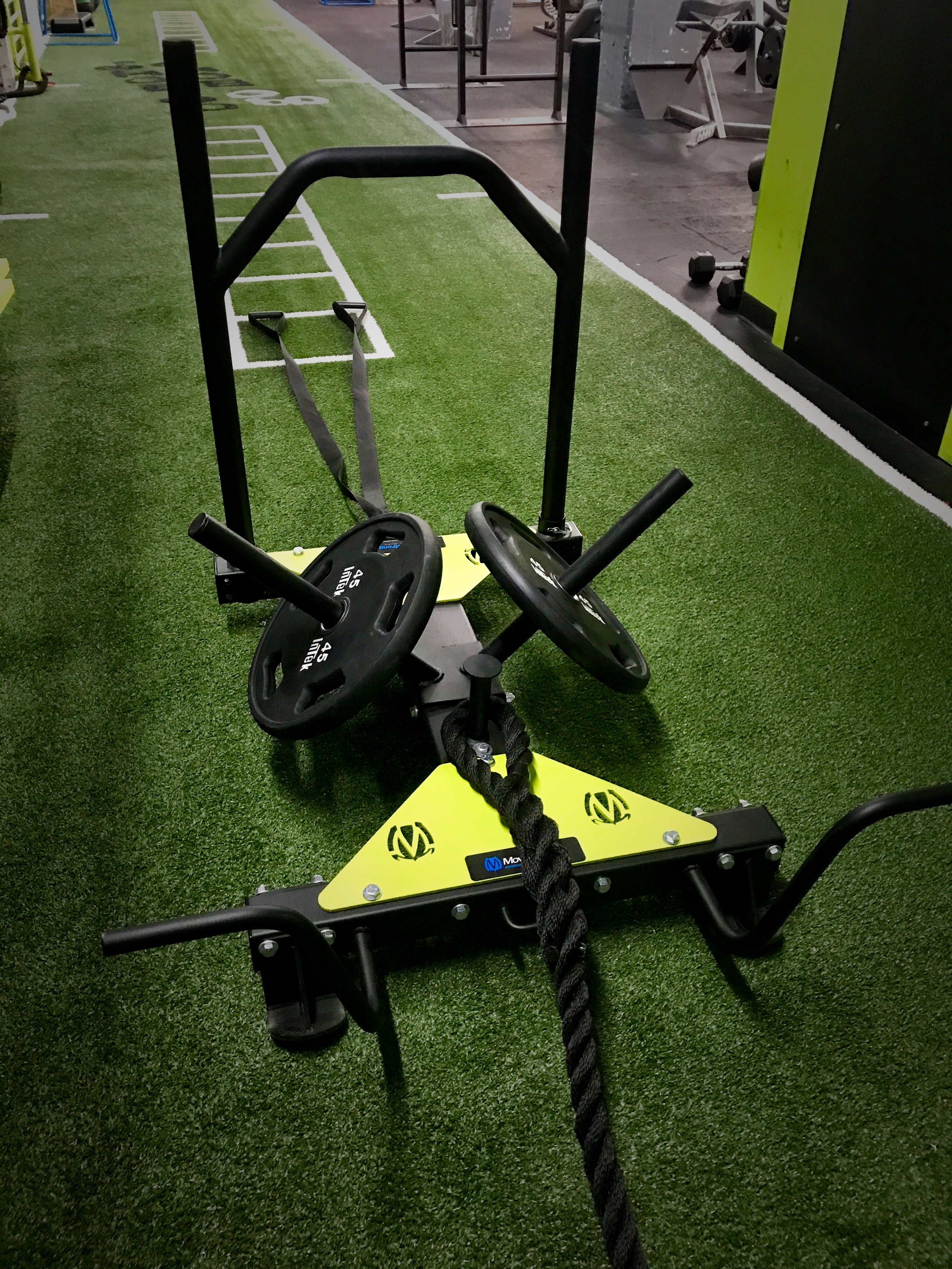 Power Sled with Multiple exercise options 