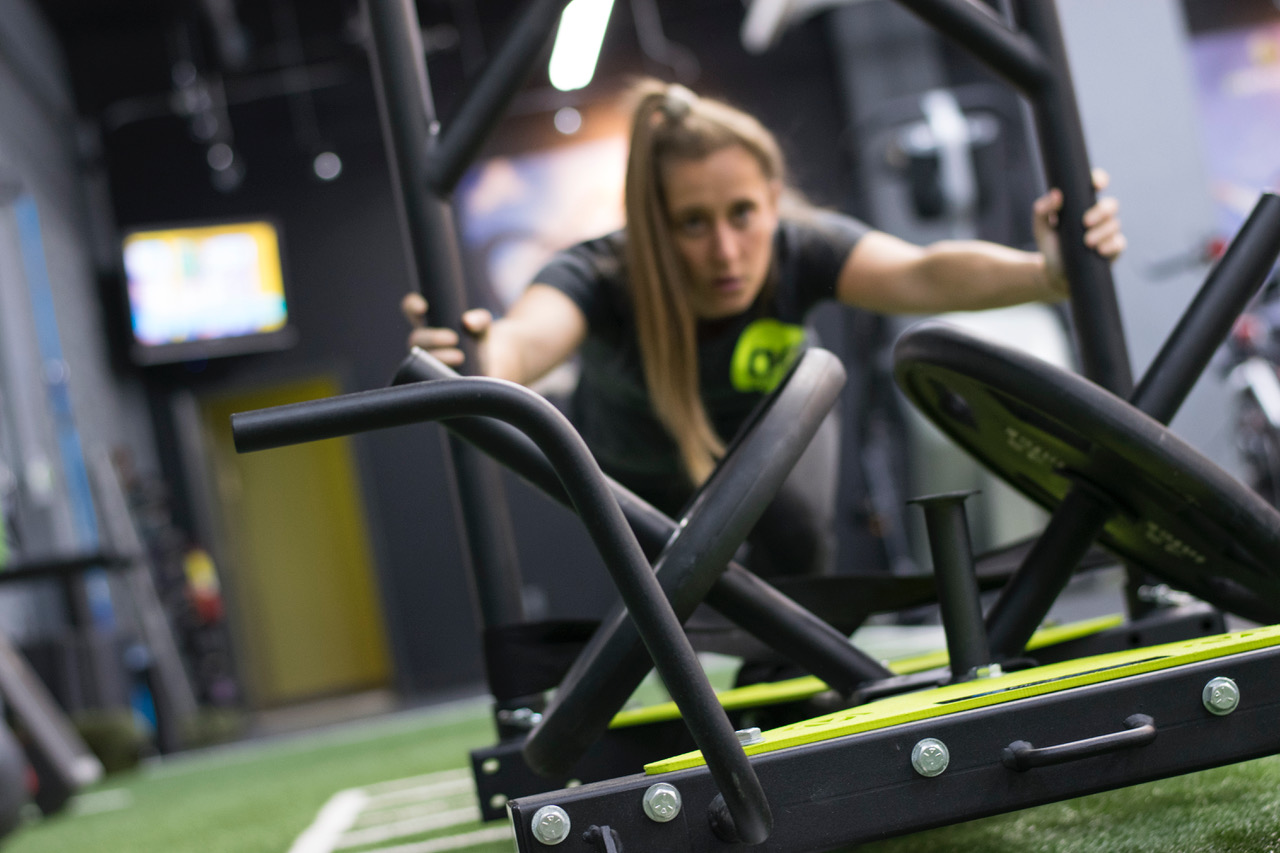 Heart pounding conditioning with the Mantis Sled