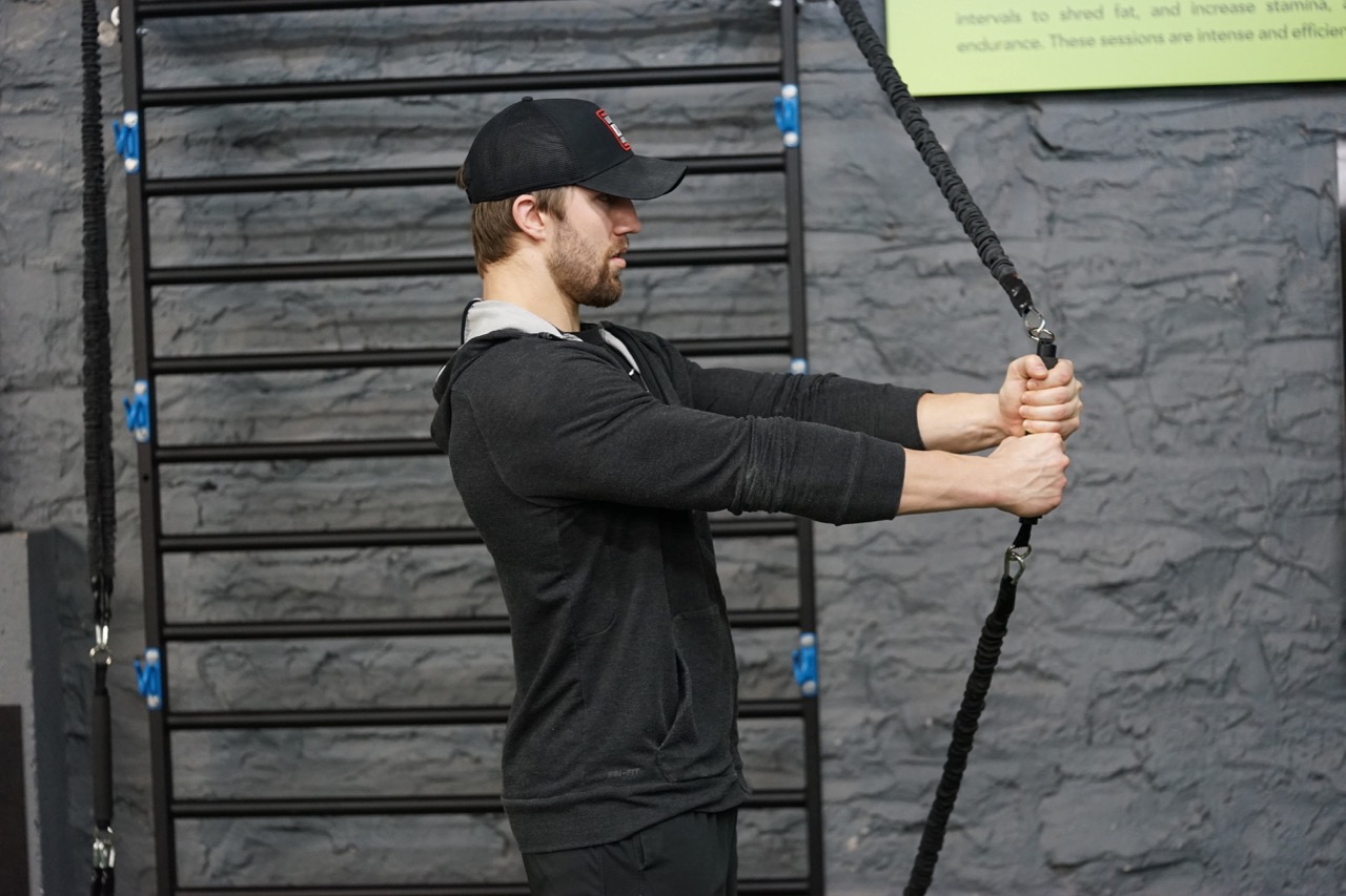 Two-handed grip exercises