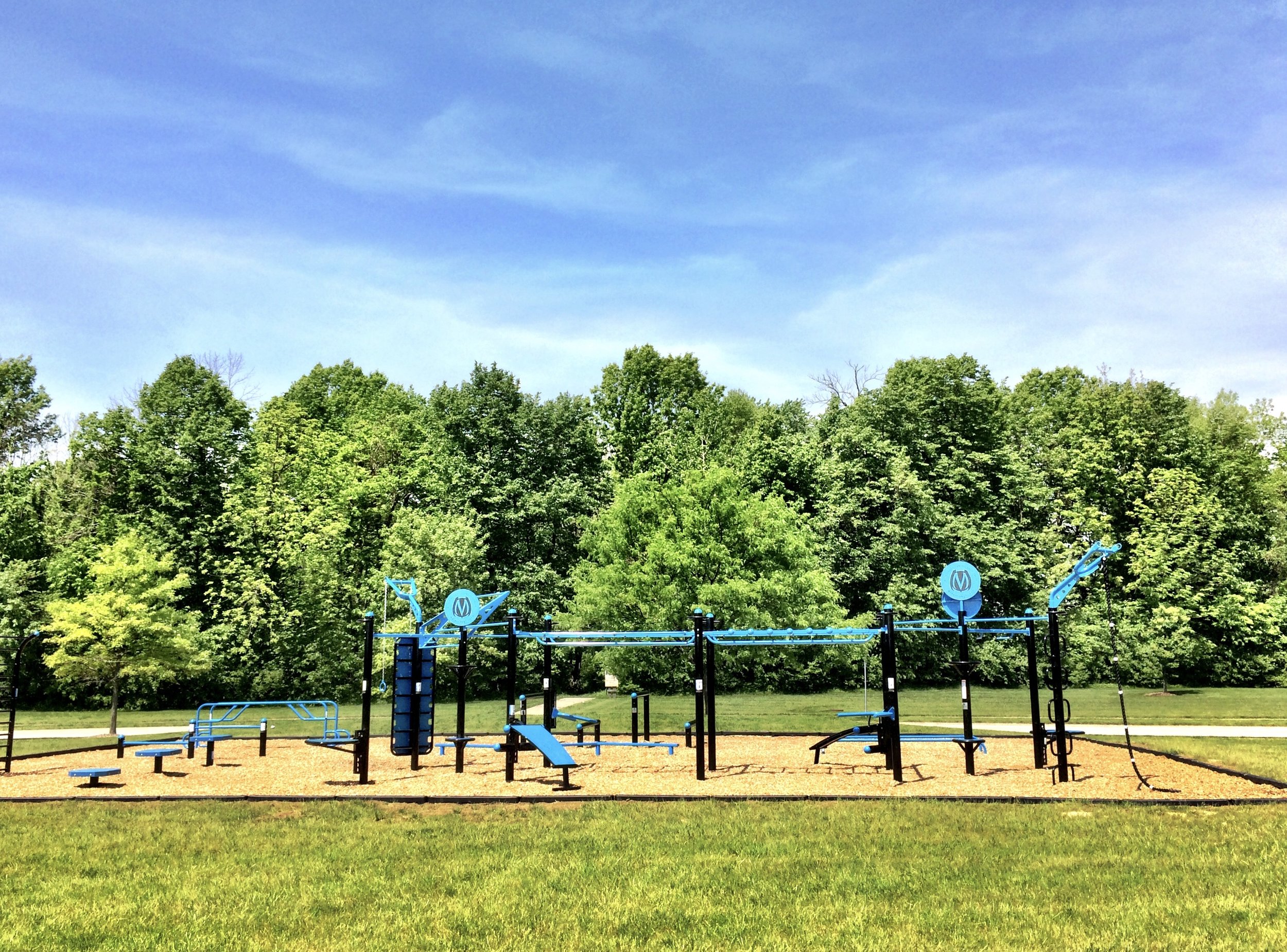 Outdoor Fitness Equipment for Functional Training 