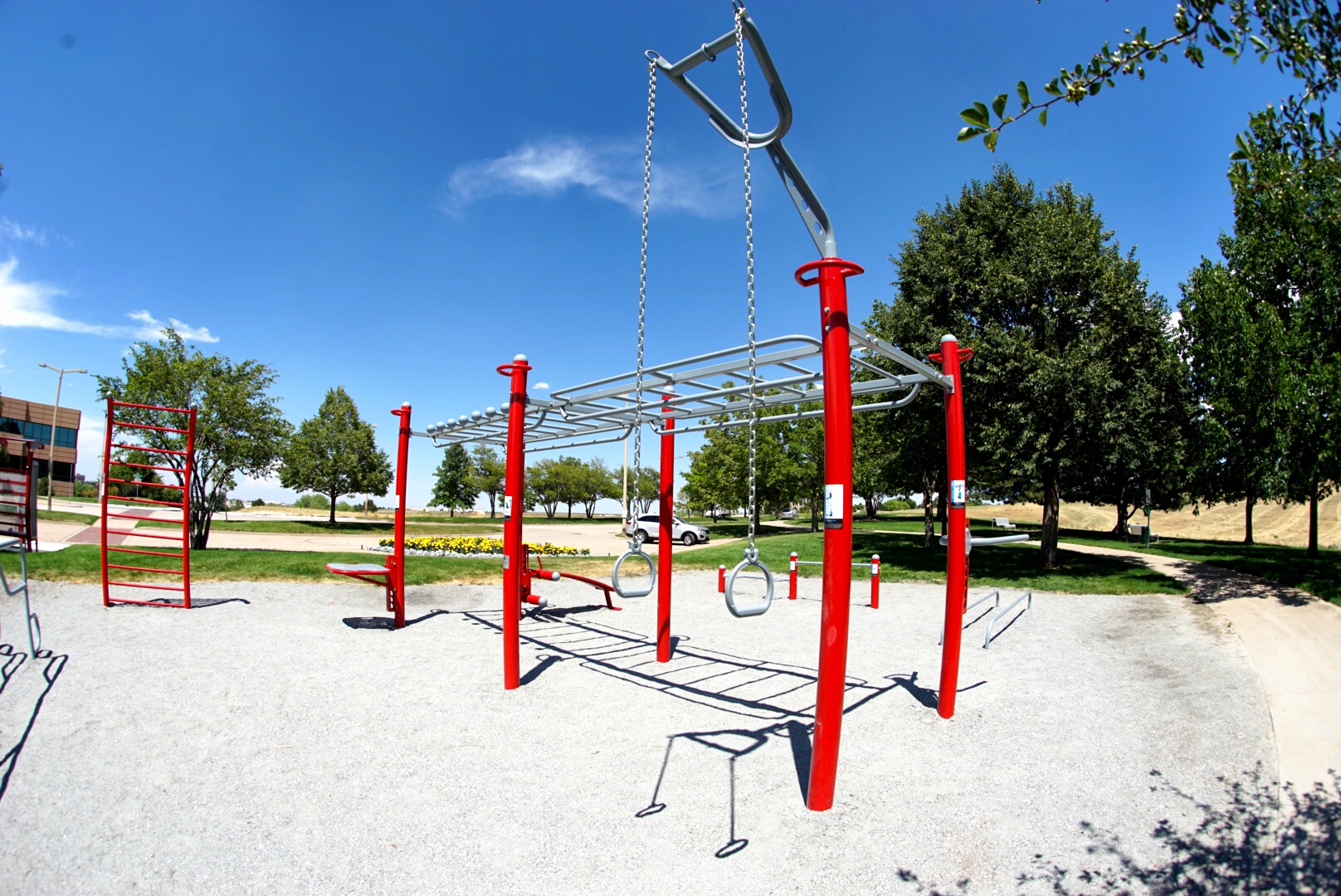 Outdoor Functional Fitness Equipment 