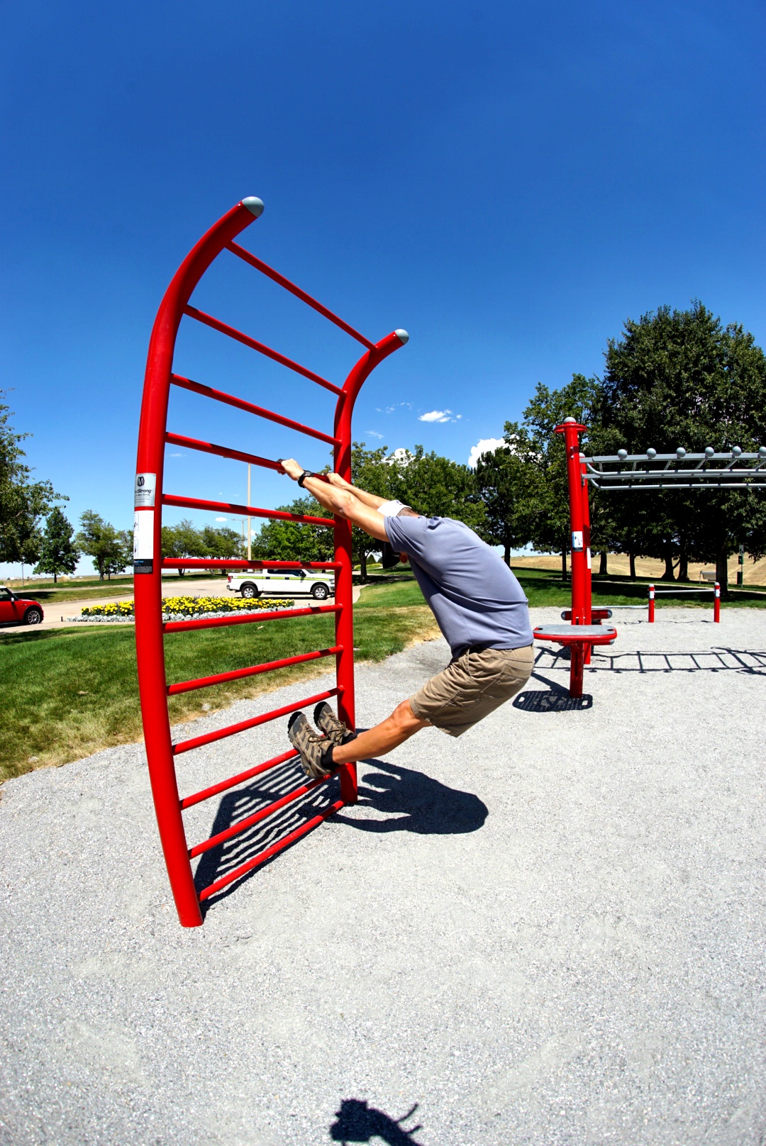 Outdoor Stall Bars for stretching