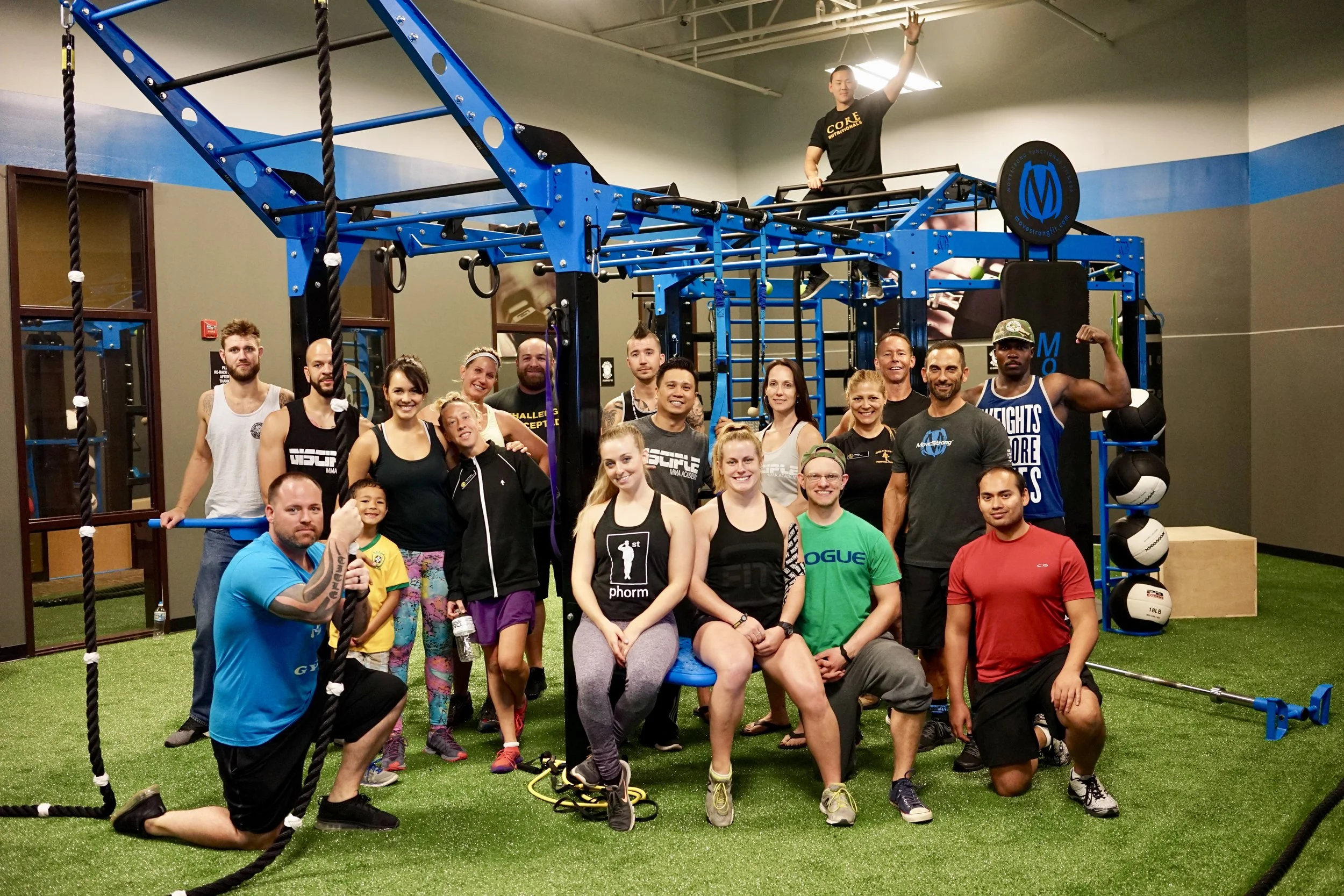 Two Gold's Gym Creates Dedicated Team Training Areas With MoveStrong