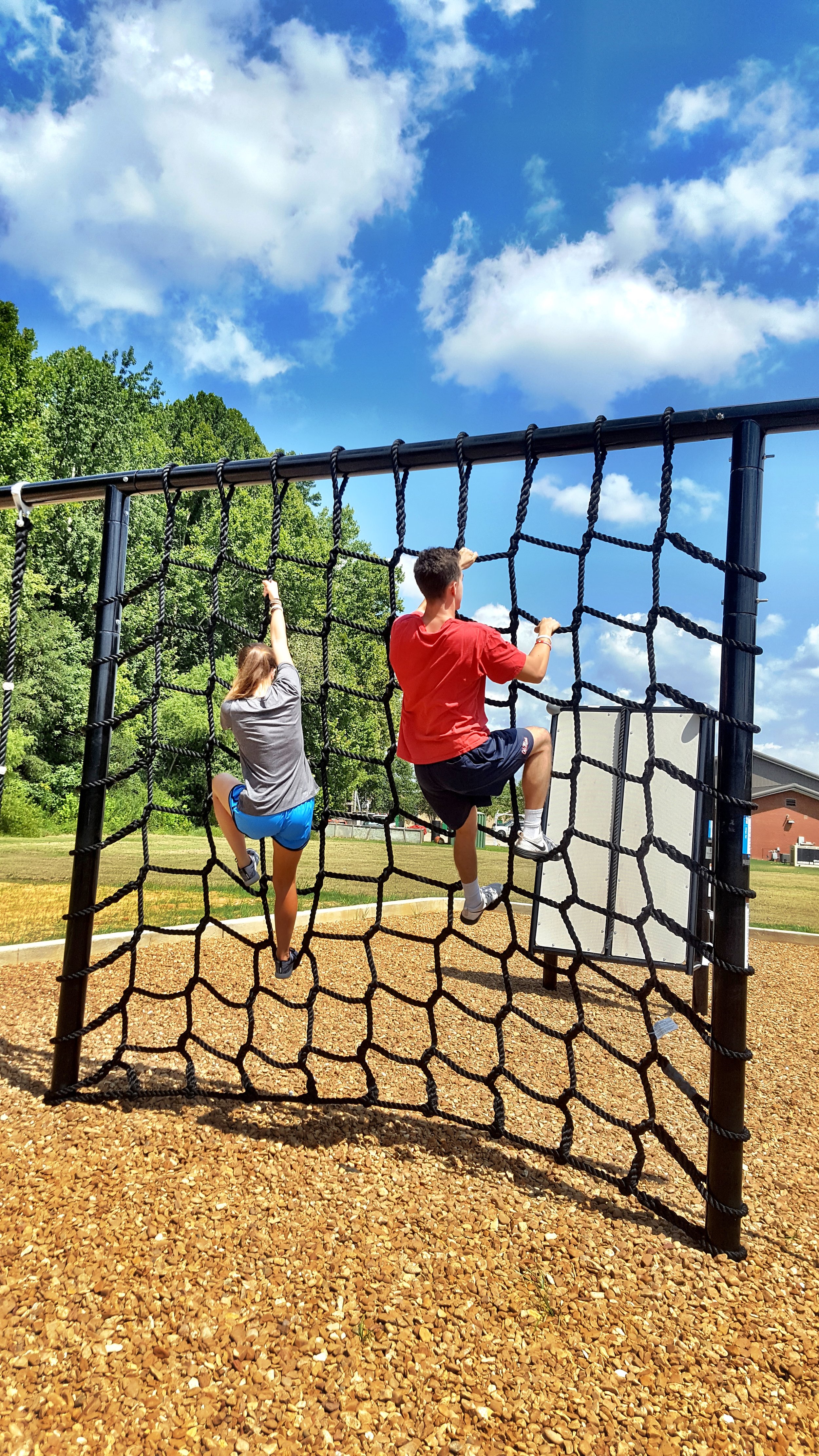 Cargo Net climb