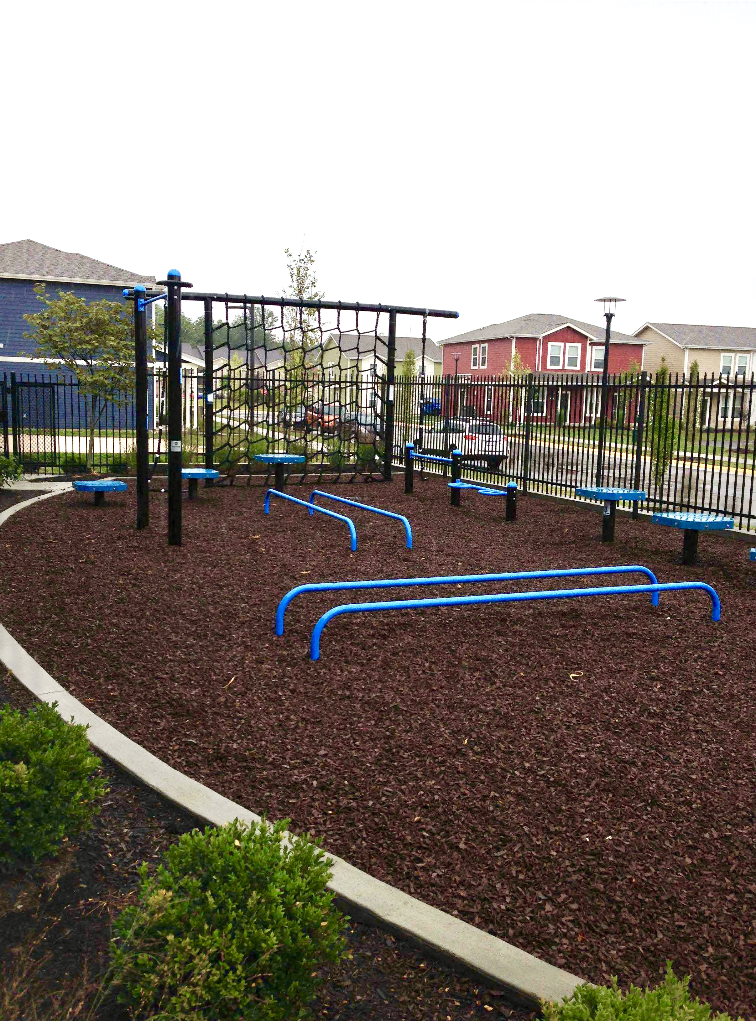 Off-campus housing fitness amenity