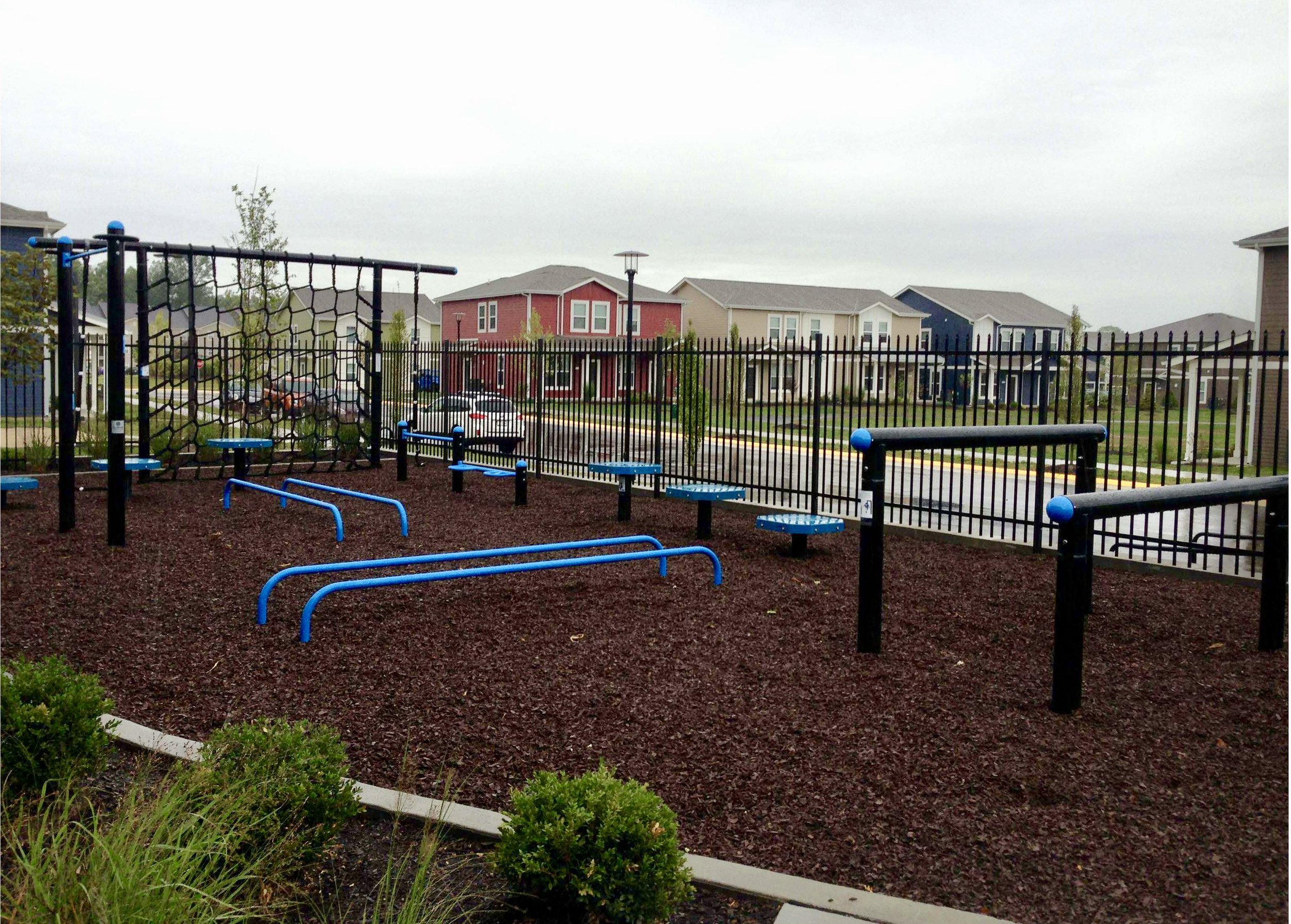 Apartment outdoor fitness