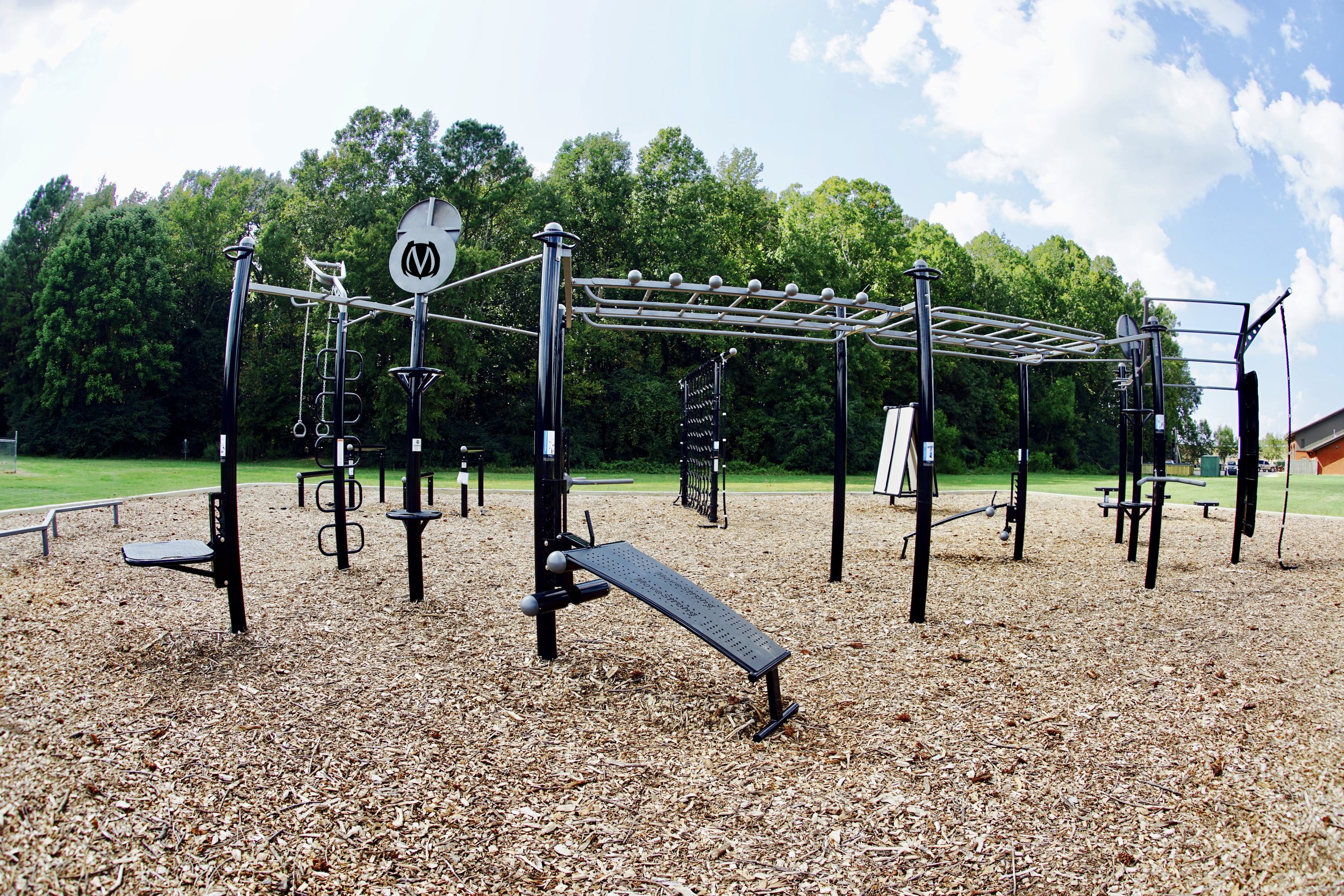 All-in-One Outdoor Multi-station Gym
