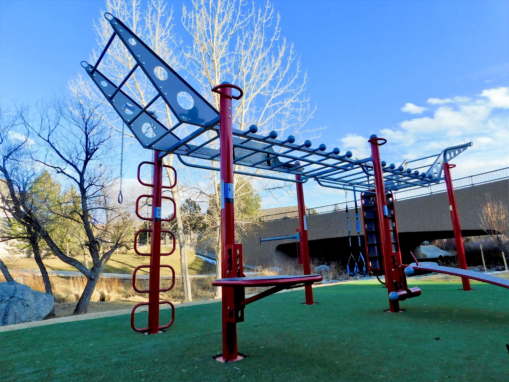 Outdoor Functional Fitness Station