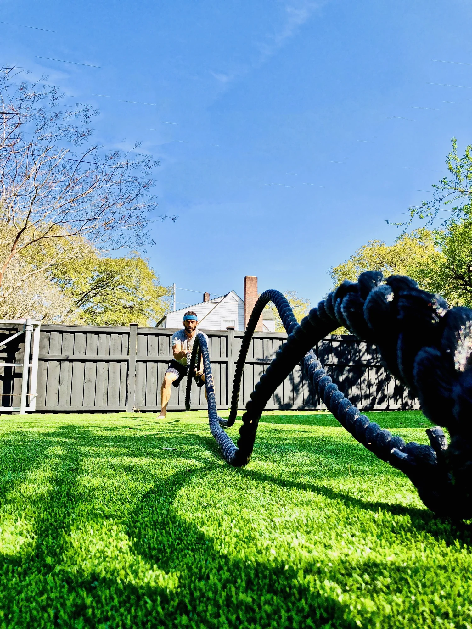 Battle Rope Attachment for T-Rex Outdoor Functional Training Station ...