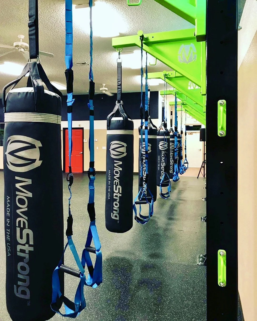 Group Fitness Studio Makes Most Of Space With FightStrong Columns