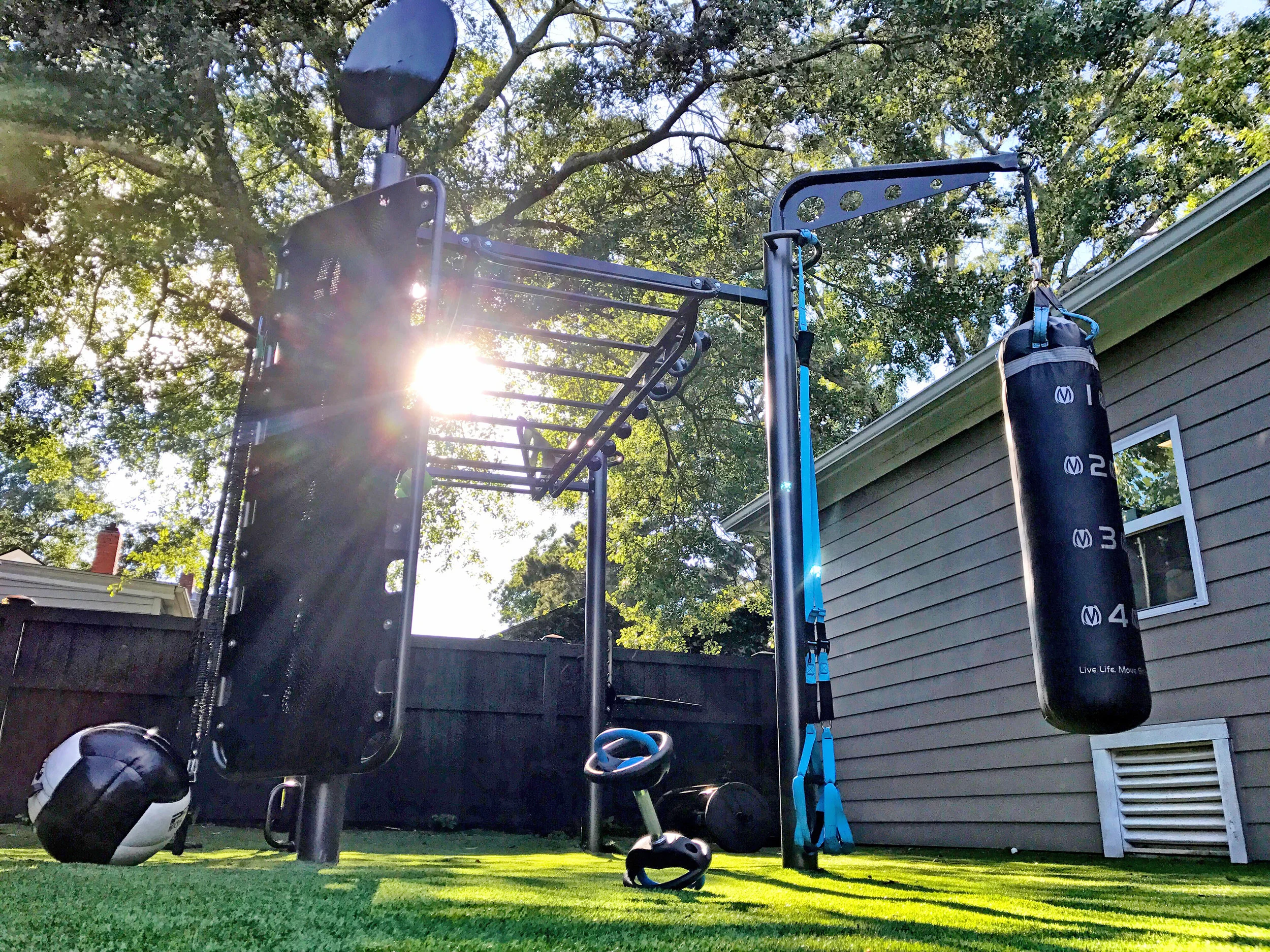 Backyard Circuit Workout With MoveStrong Tools