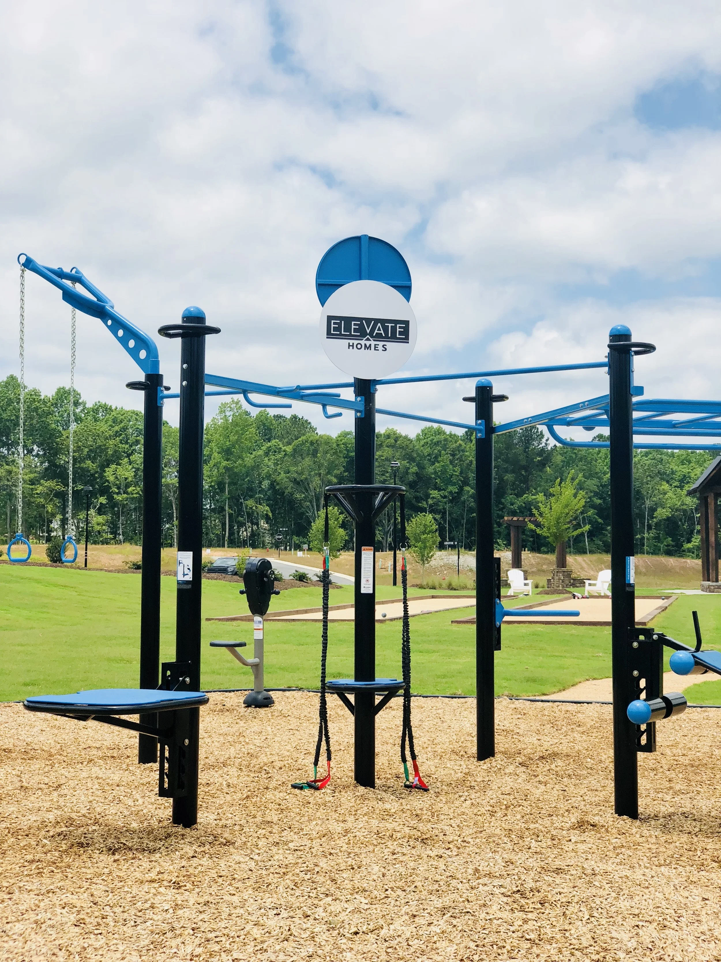 Home Builder Launches New Outdoor Fitness Amenity For Residents