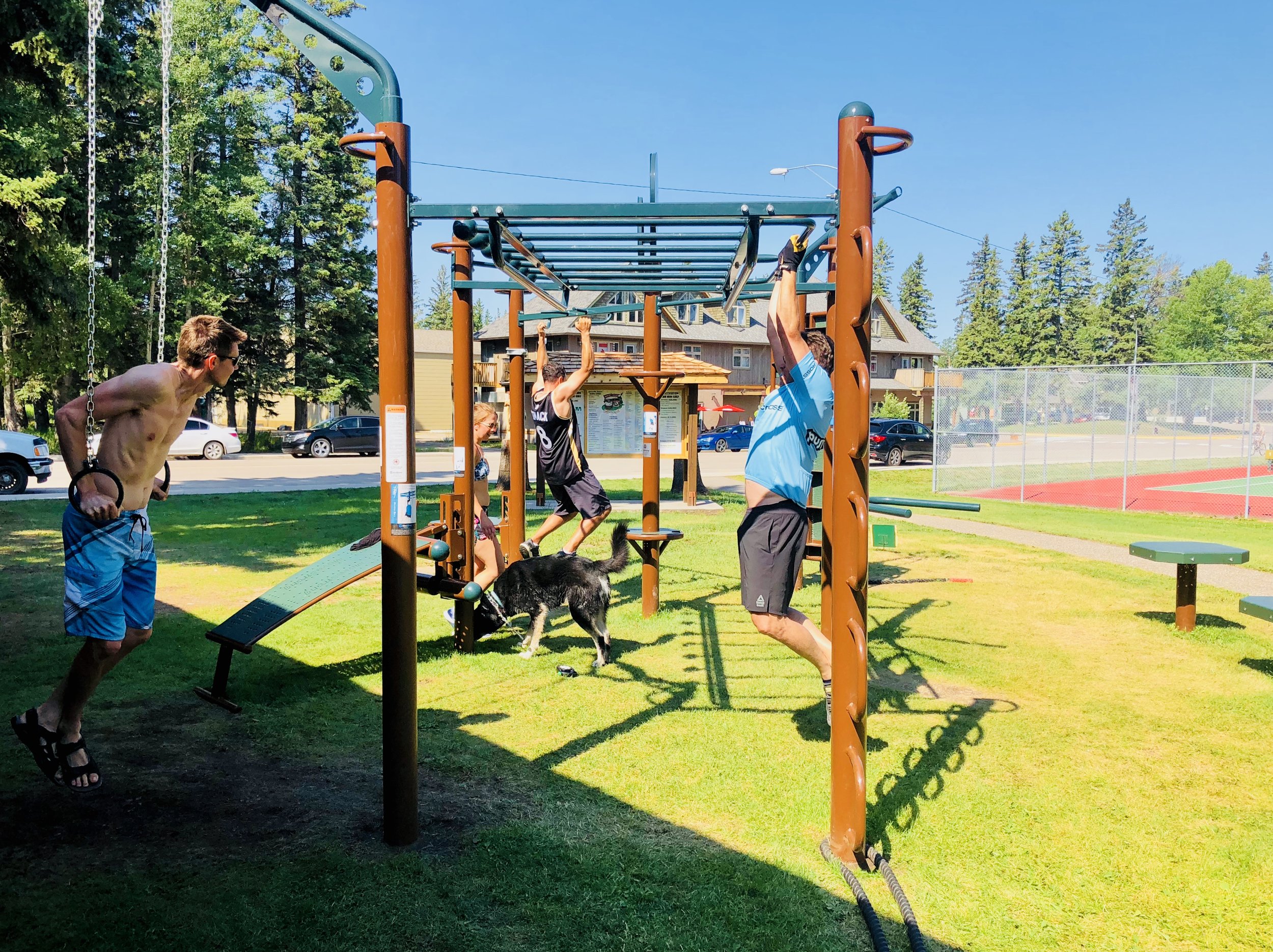 Outdoor Fitness Equipment National Park