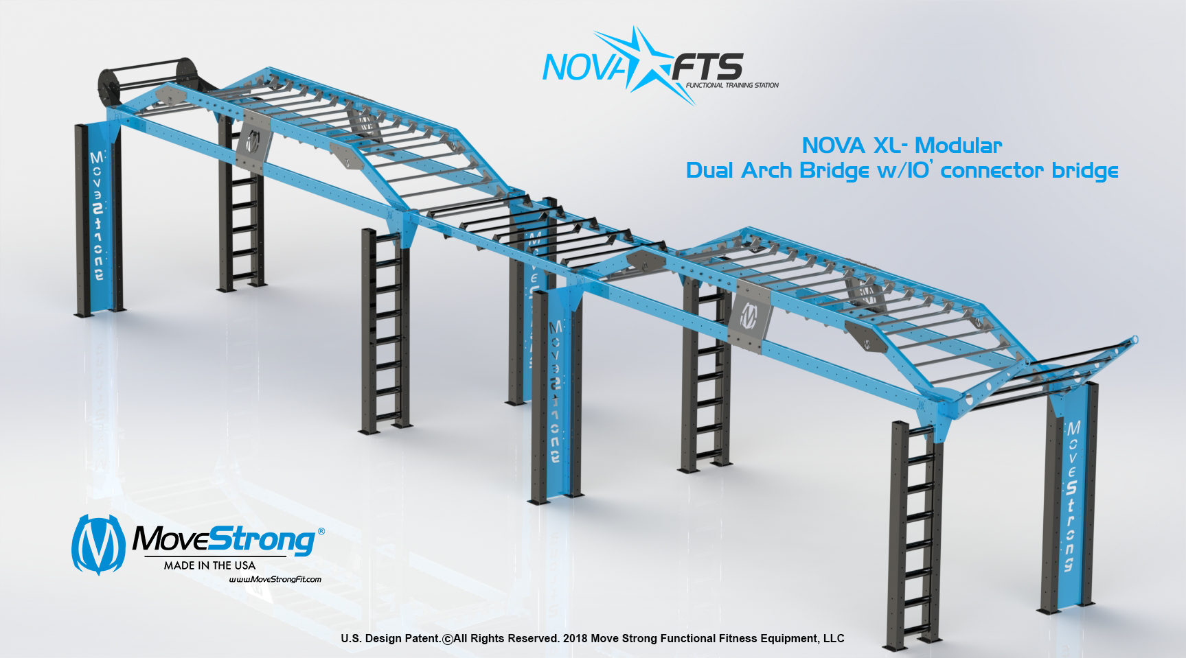 Nova Long Arch Bridge - 10ft Horizontal Bridge - 2.png