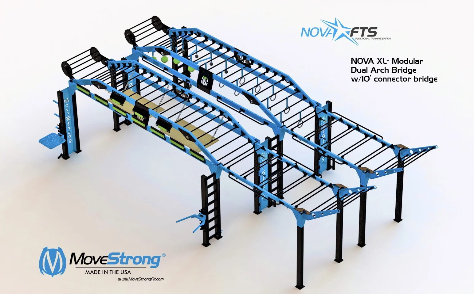 Custom Dual Arch Bridge Functional Training Station