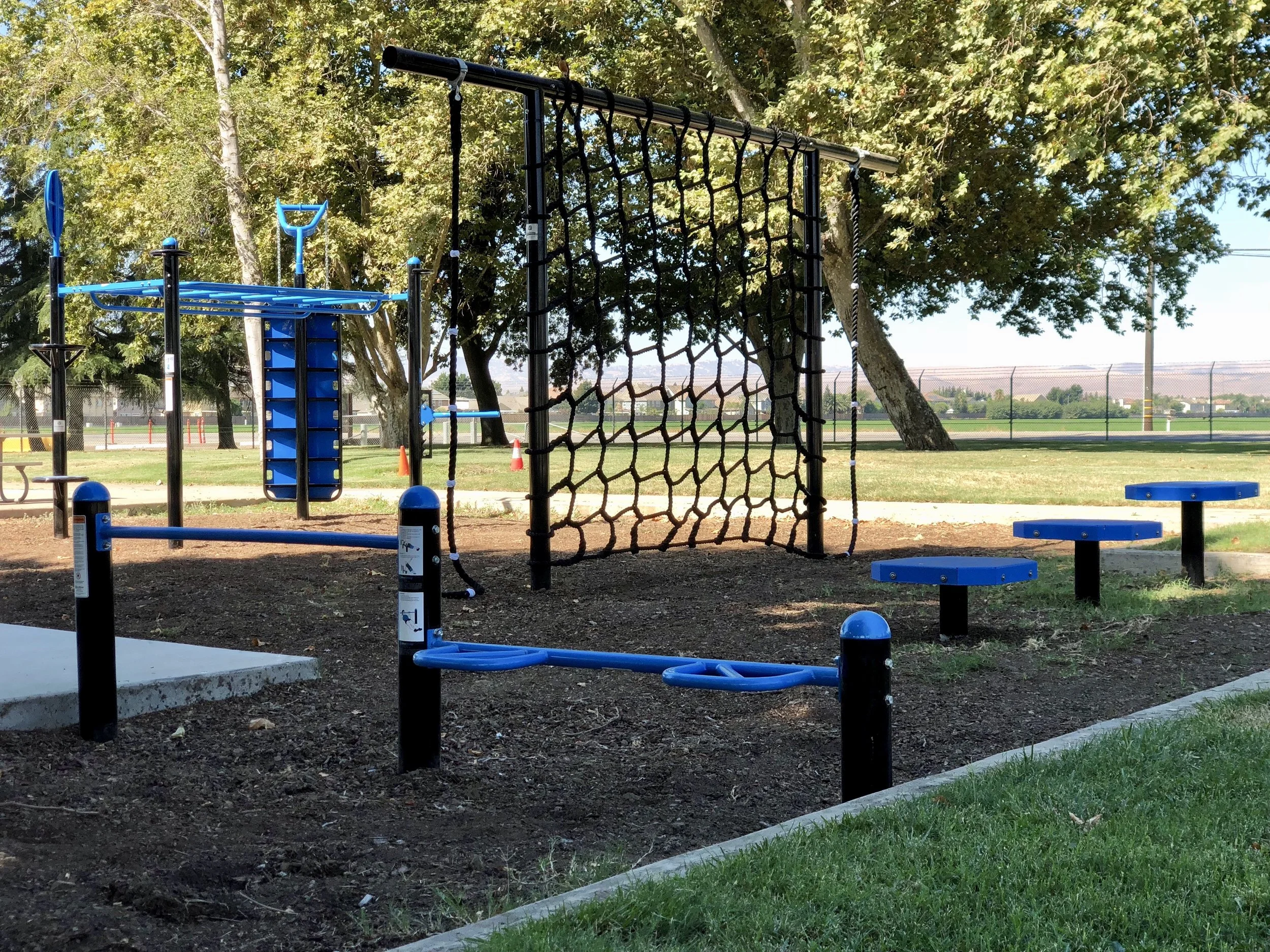 MWR US Logestics Agency Outdoor Gym for Employees