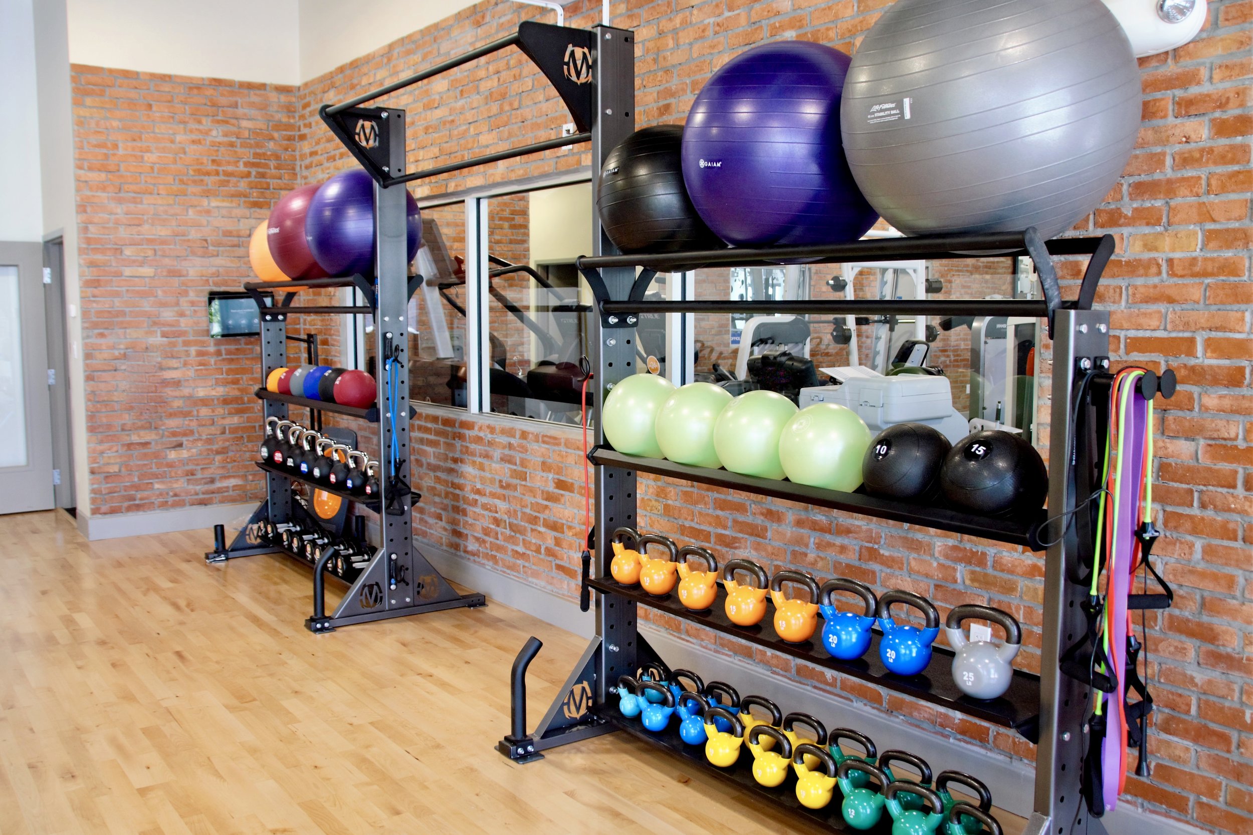 Fitness gym storage rack Move Strong studio