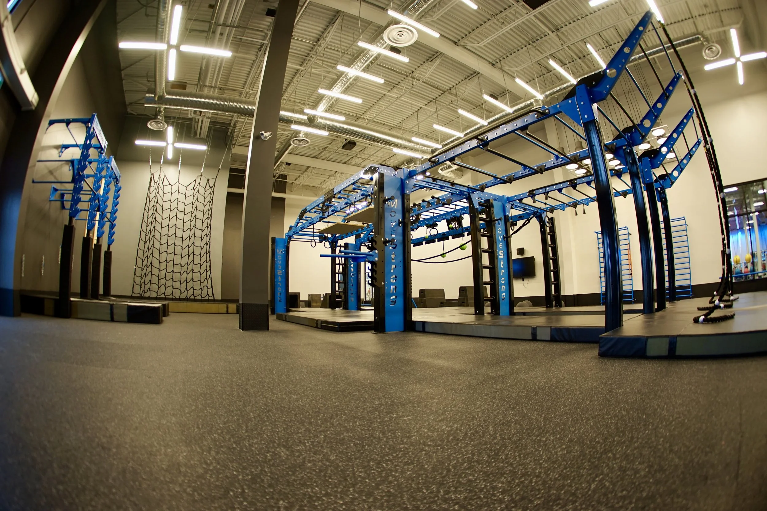 Obstacle Course and Ninja Warrior Gym Design