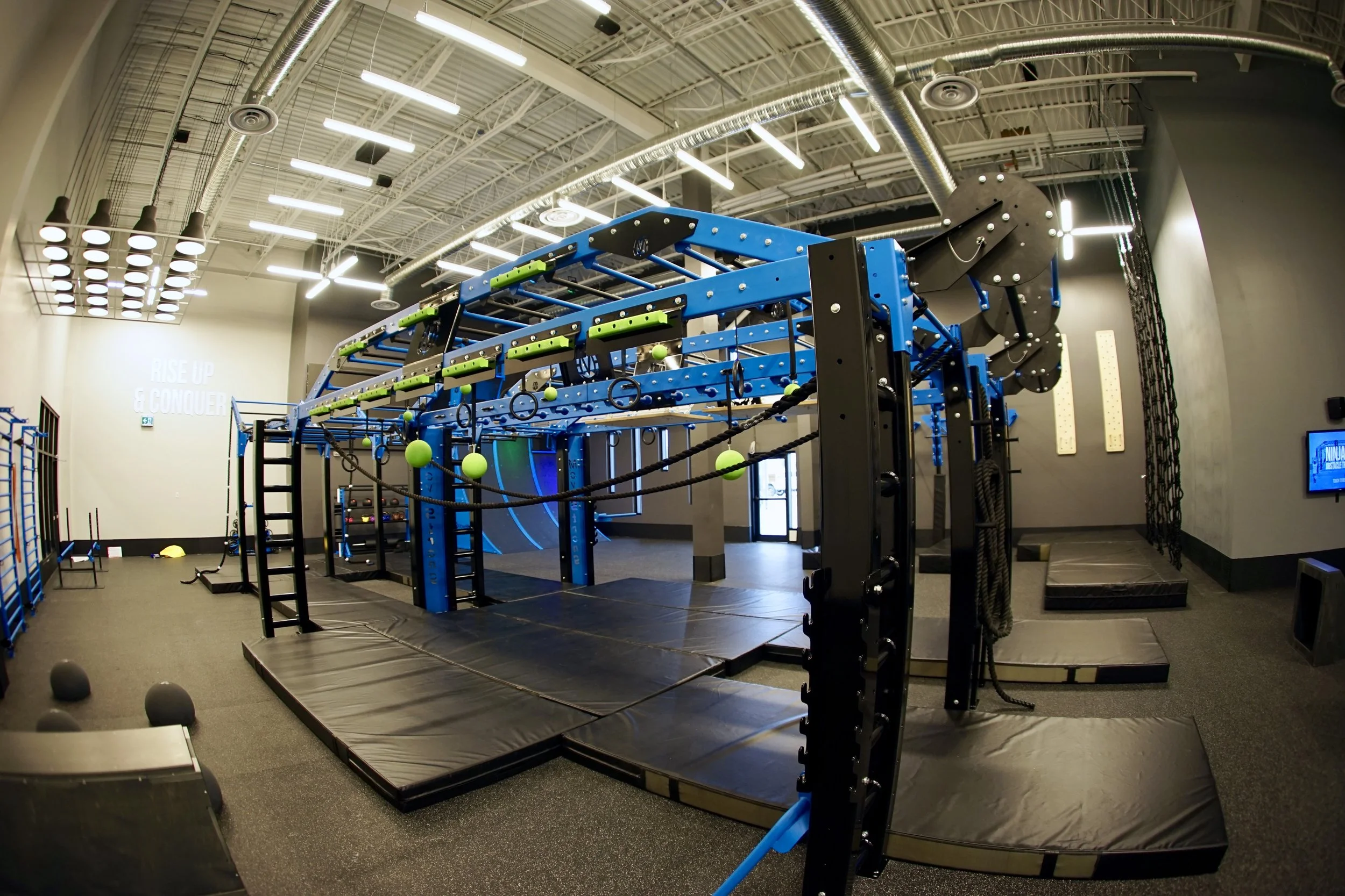 Ninja Warrior Gym Design Health Club