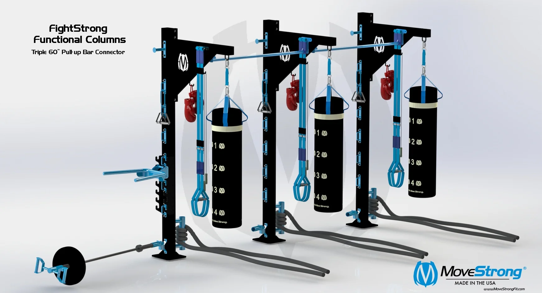 Custom Design Options For FightStrong Functional Training Columns 